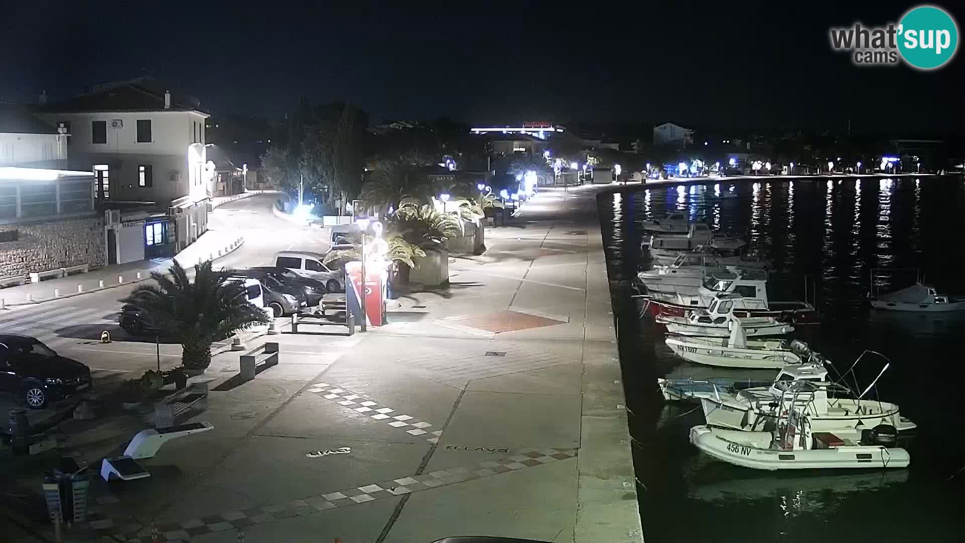 Livecam Promenade a Novalja