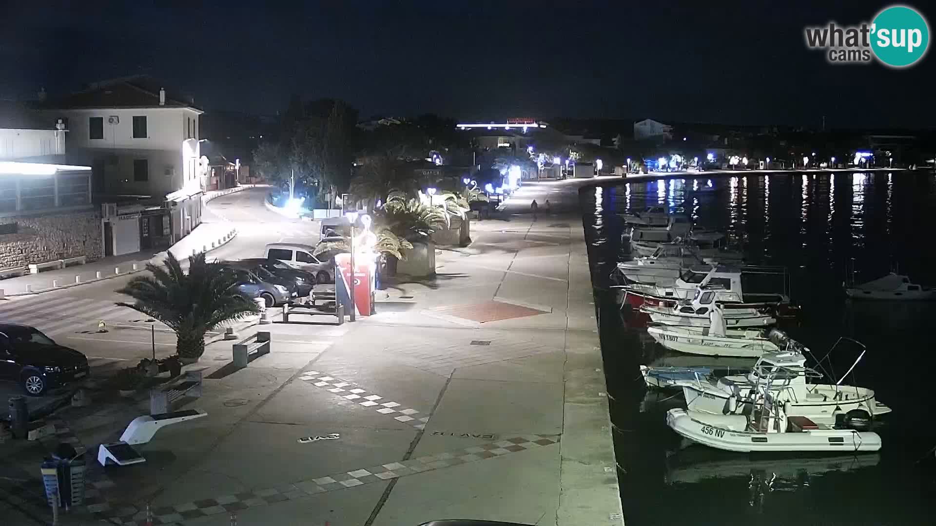 Livecam Promenade a Novalja