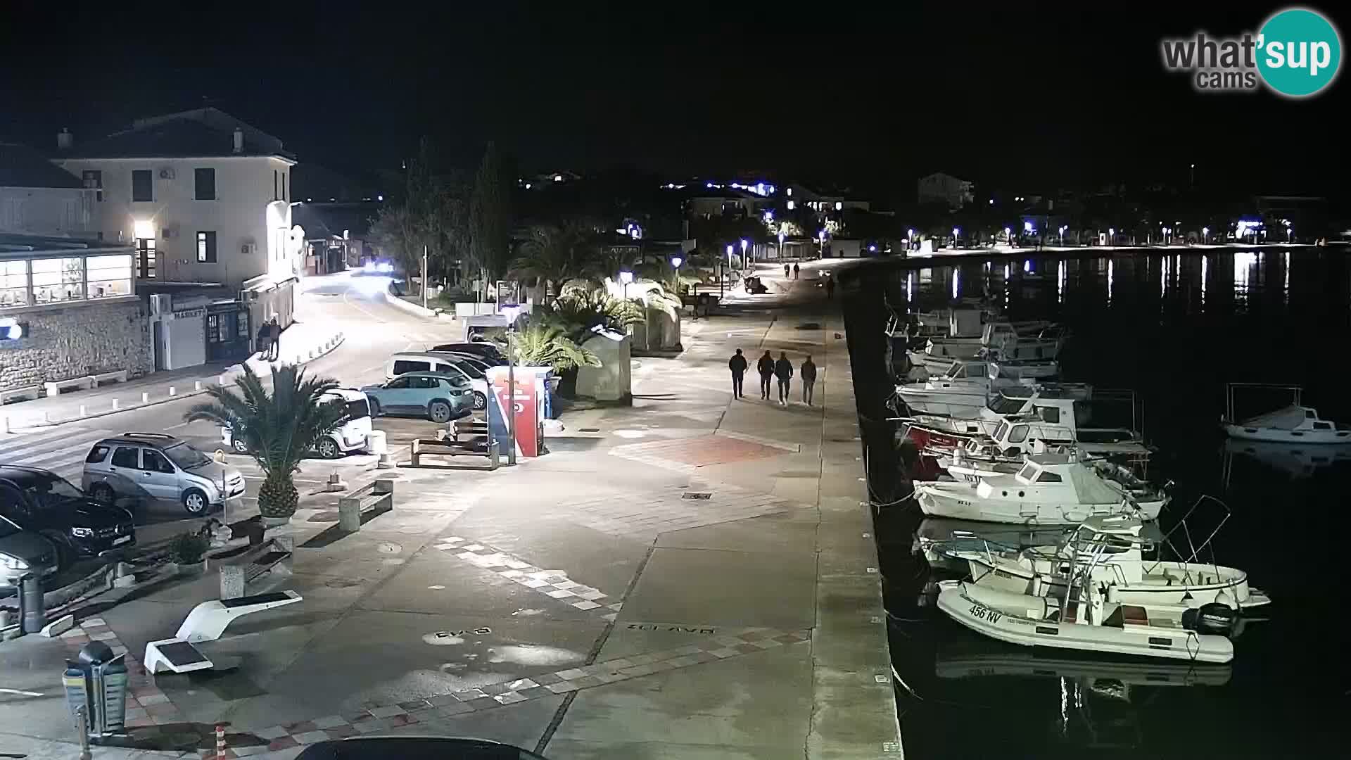 Novalja Livecam promenade