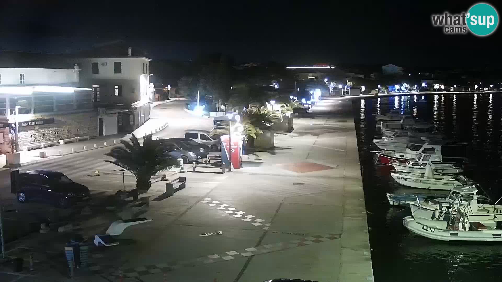 Novalja Livecam promenade