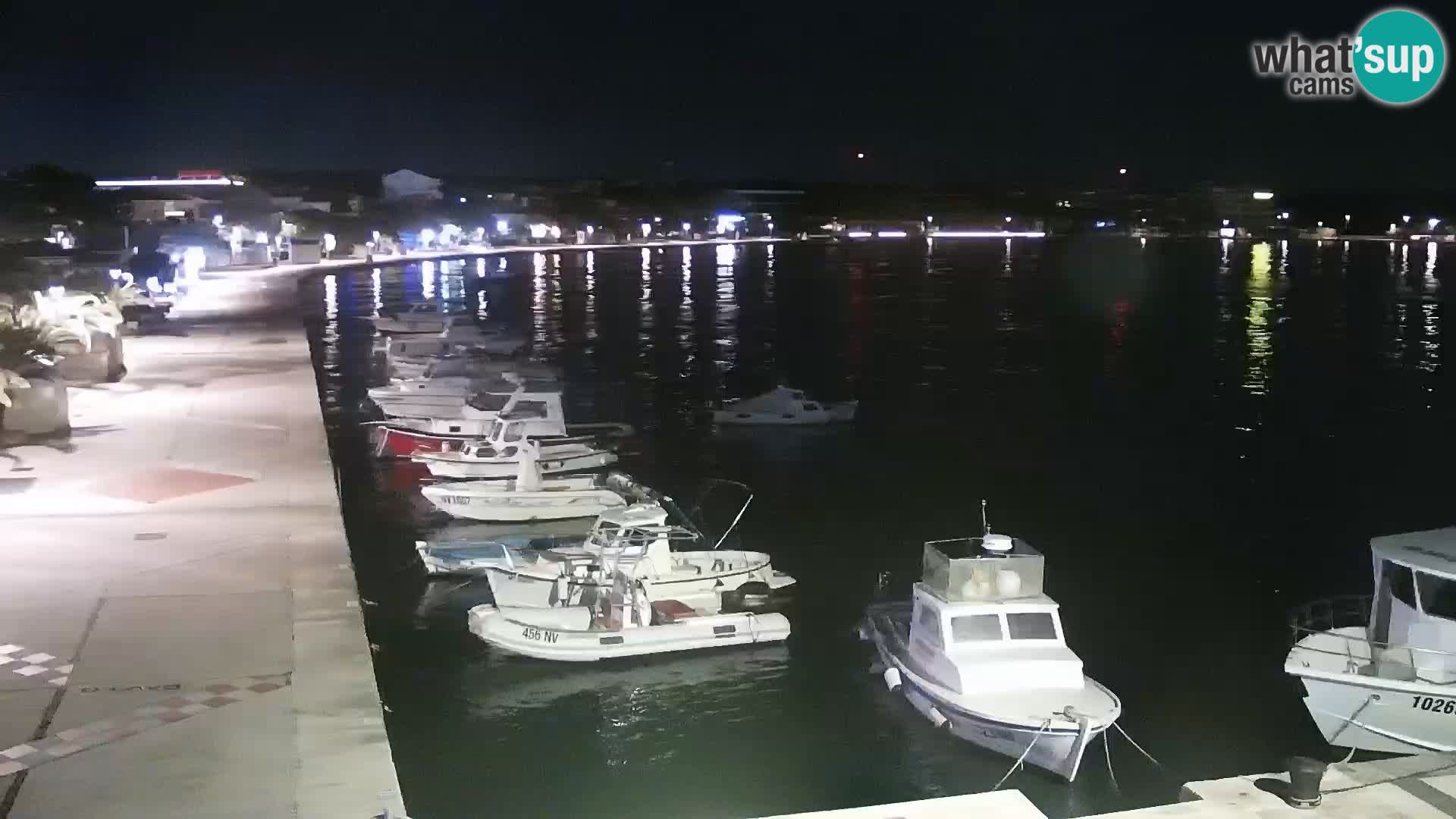 Livecam Promenade a Novalja