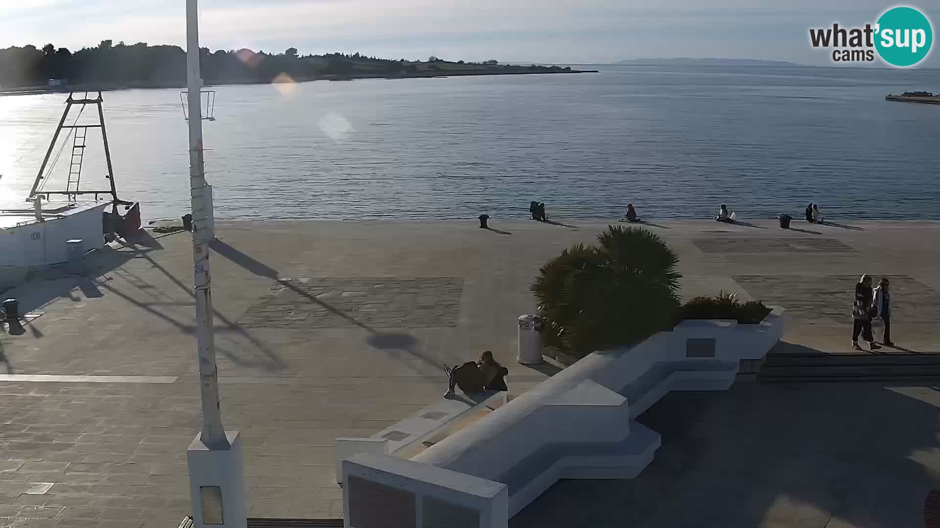 Novalja Livecam promenade