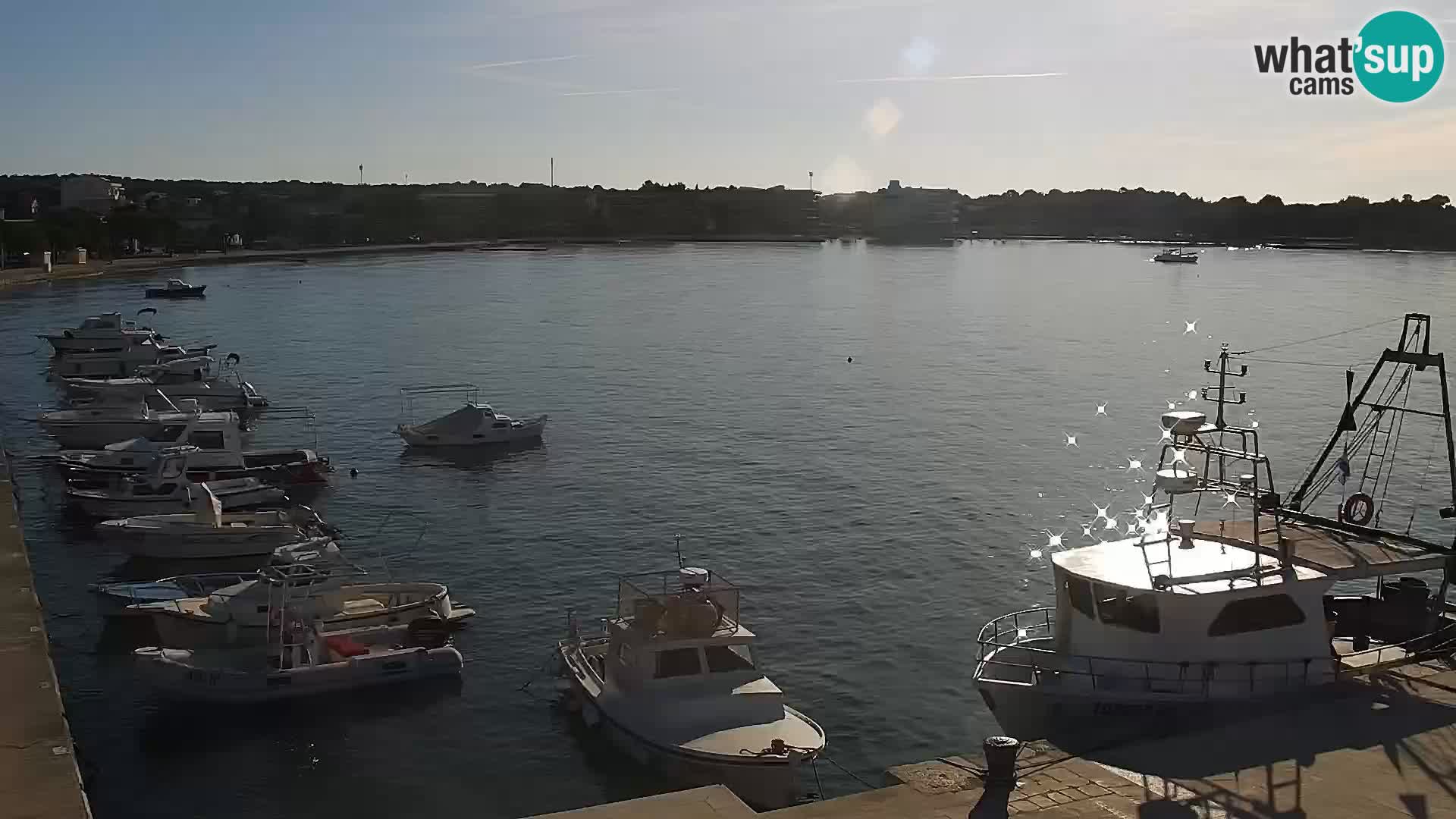 Web kamera Novalja promenada