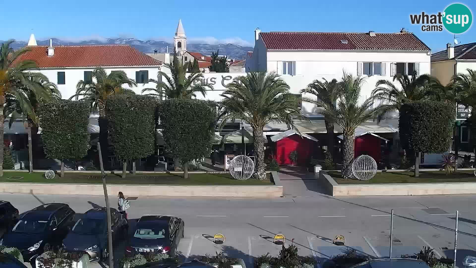 Livecam Promenade a Novalja