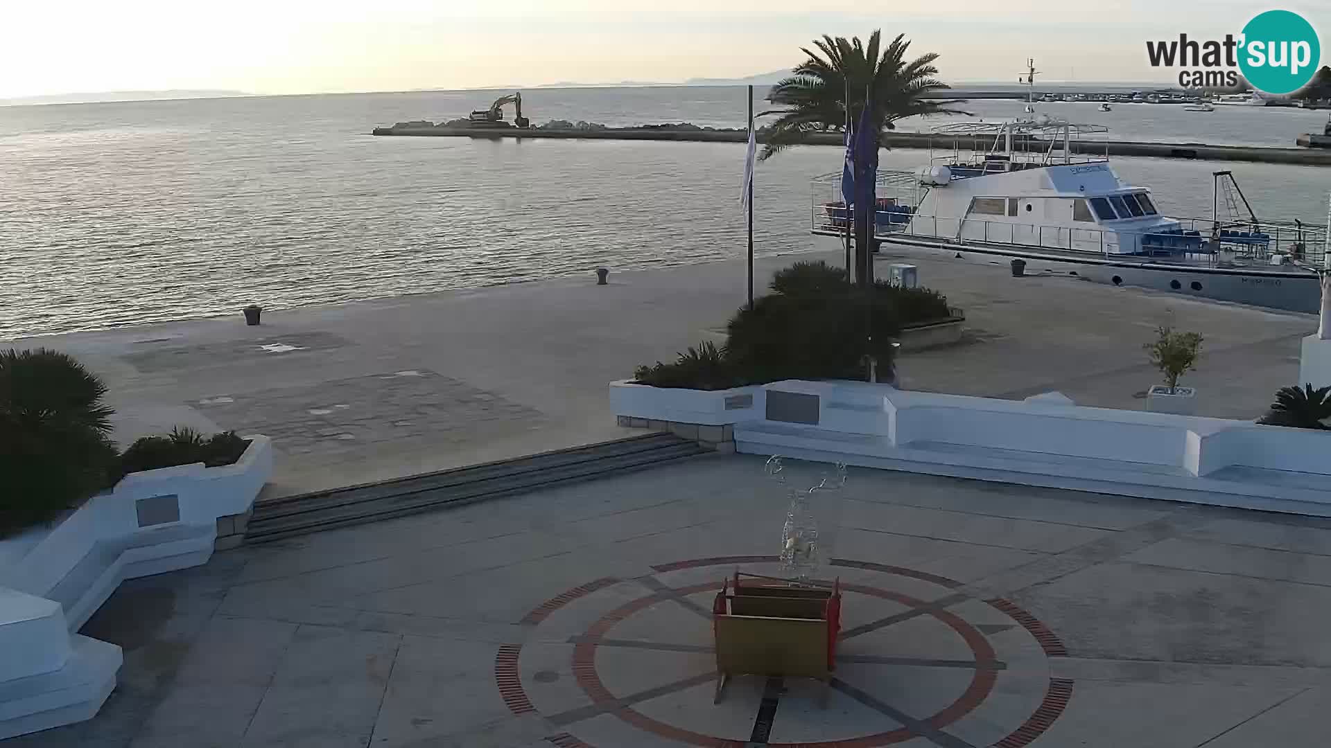 Novalja Livecam promenade