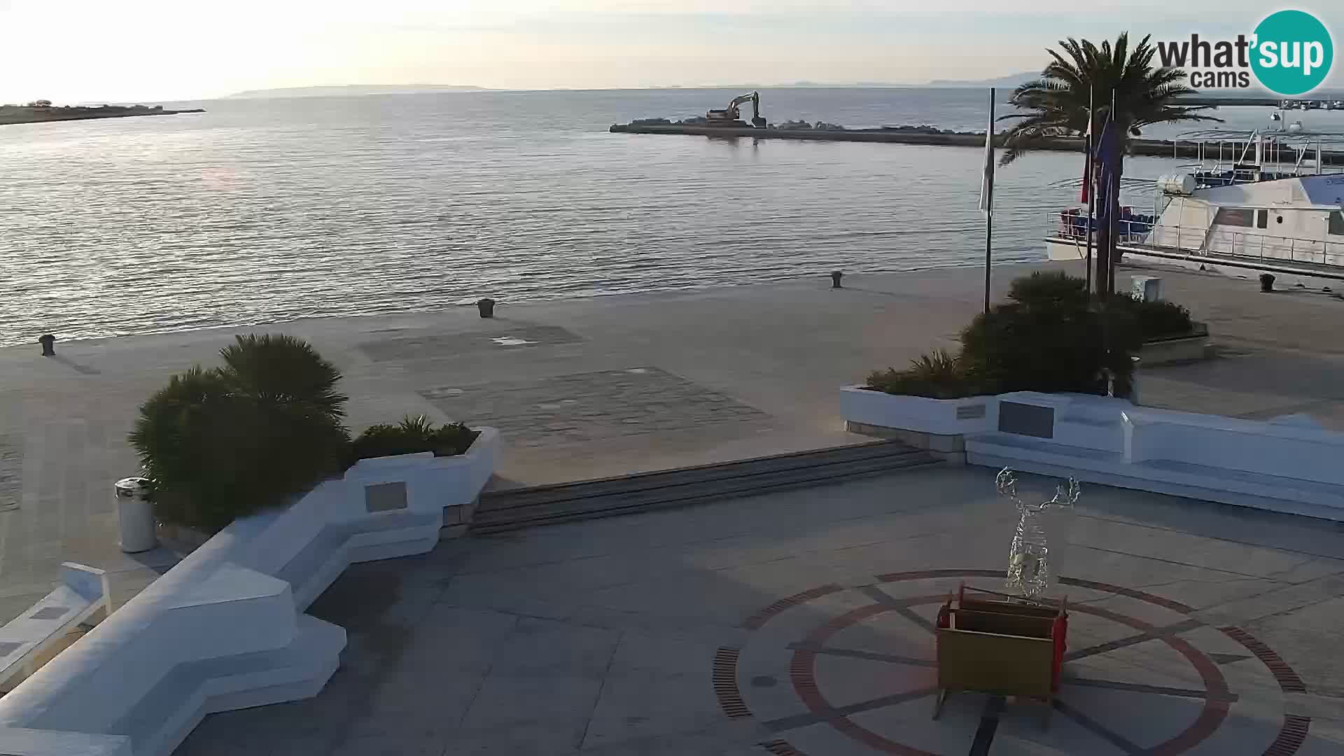 Novalja Livecam promenade