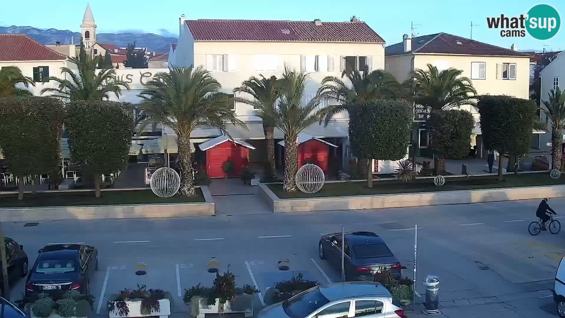 Livecam Promenade a Novalja