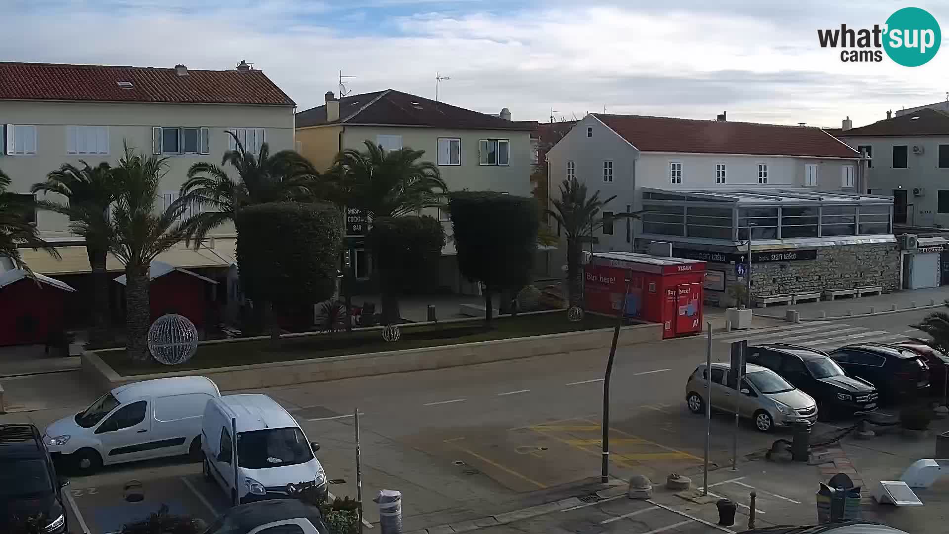 Livecam Promenade a Novalja