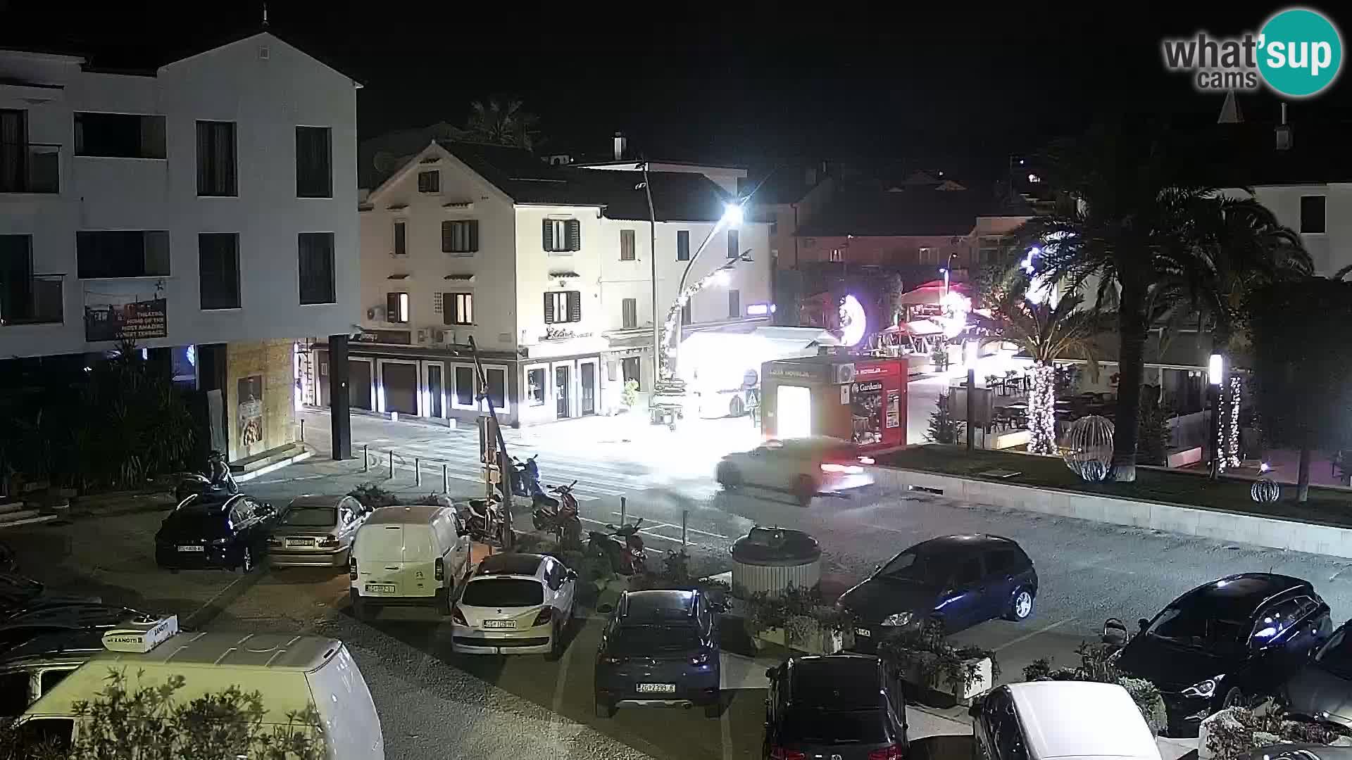 Novalja Livecam promenade