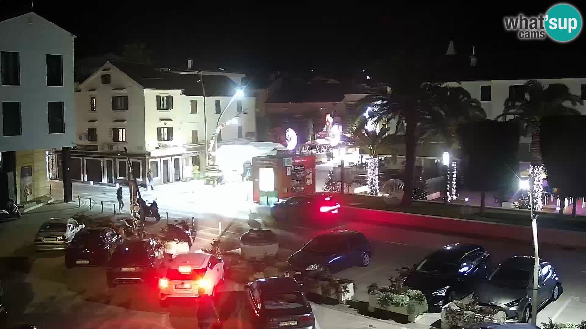 Livecam Promenade a Novalja