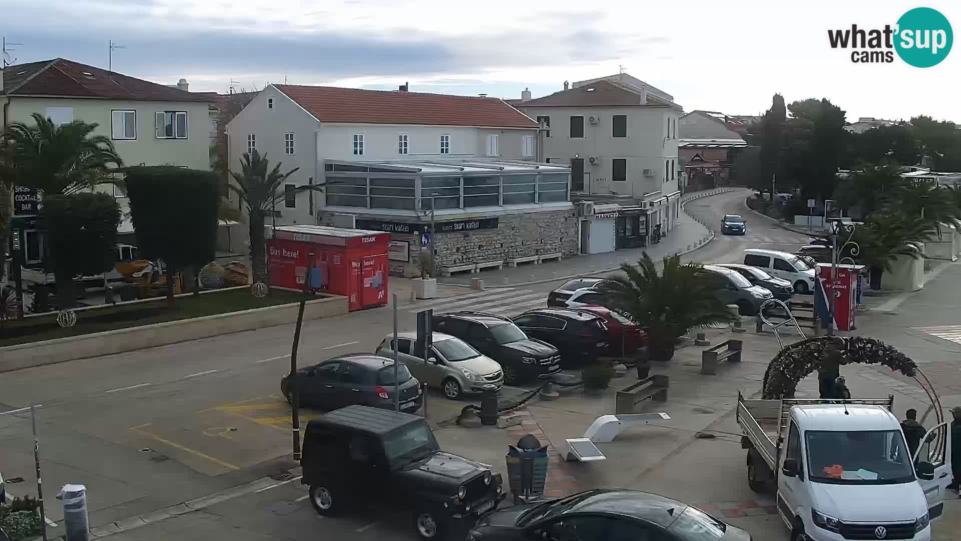 Livecam Promenade a Novalja