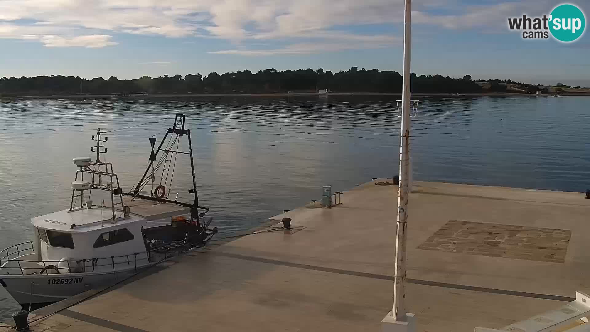 Novalja spletna kamera promenada