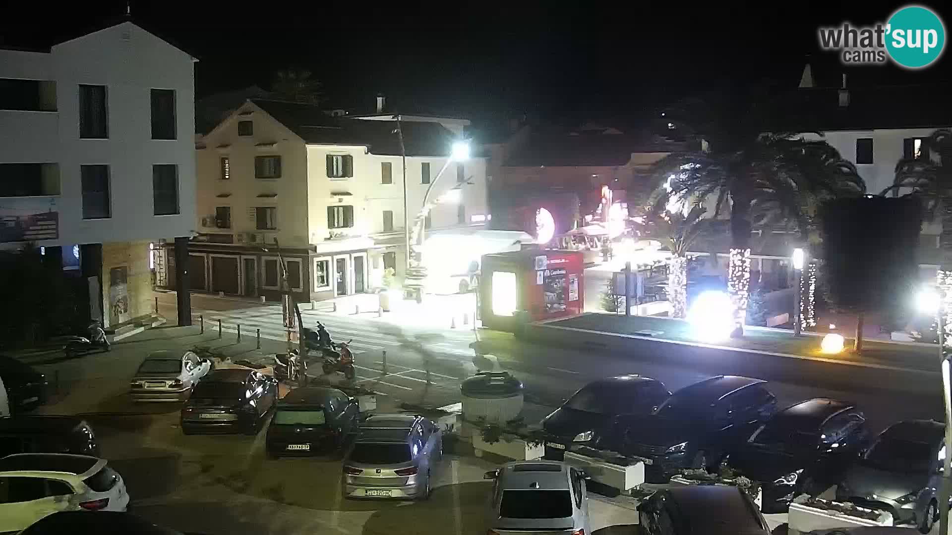 Novalja Livecam promenade