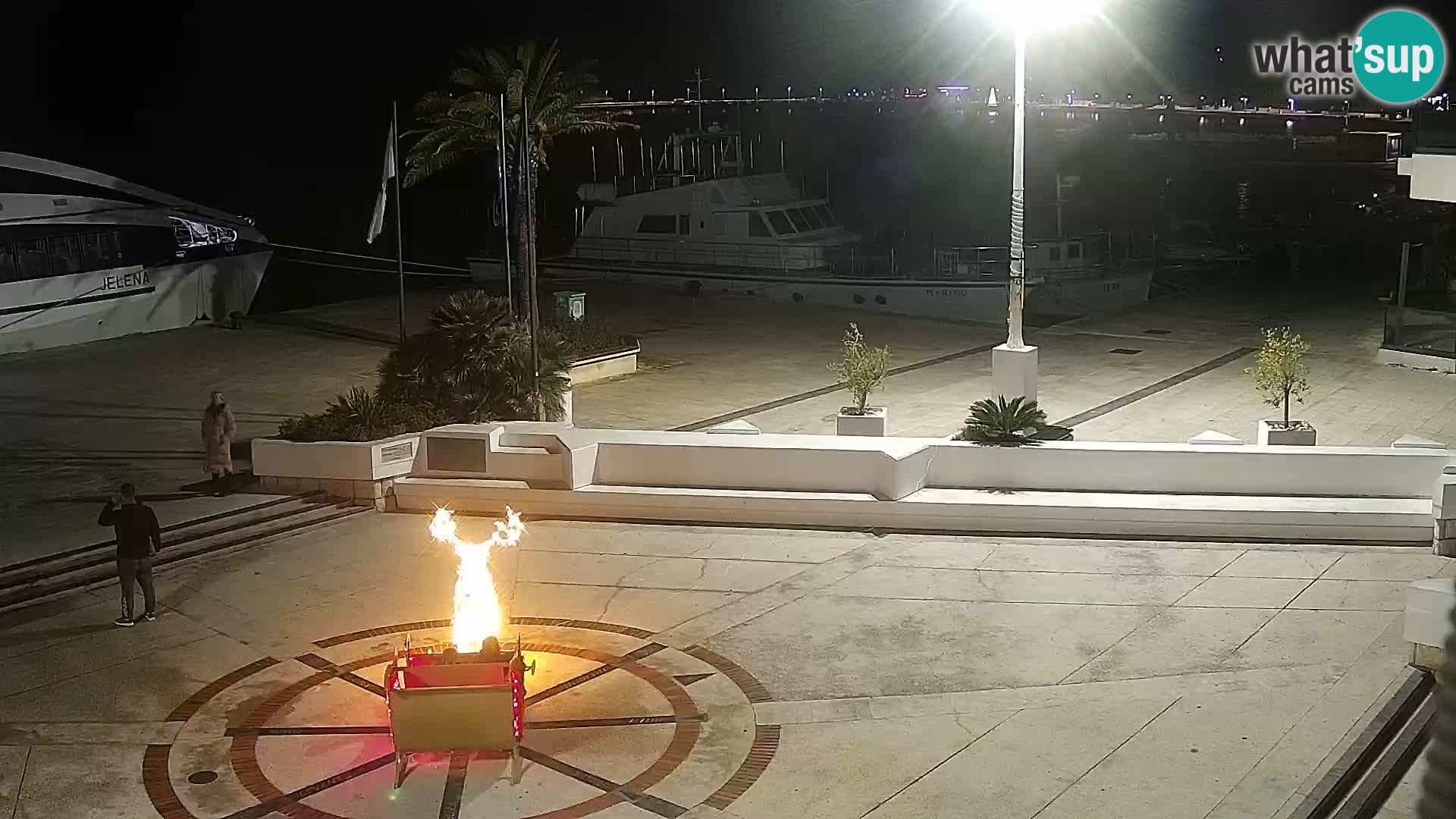 Novalja Livecam promenade