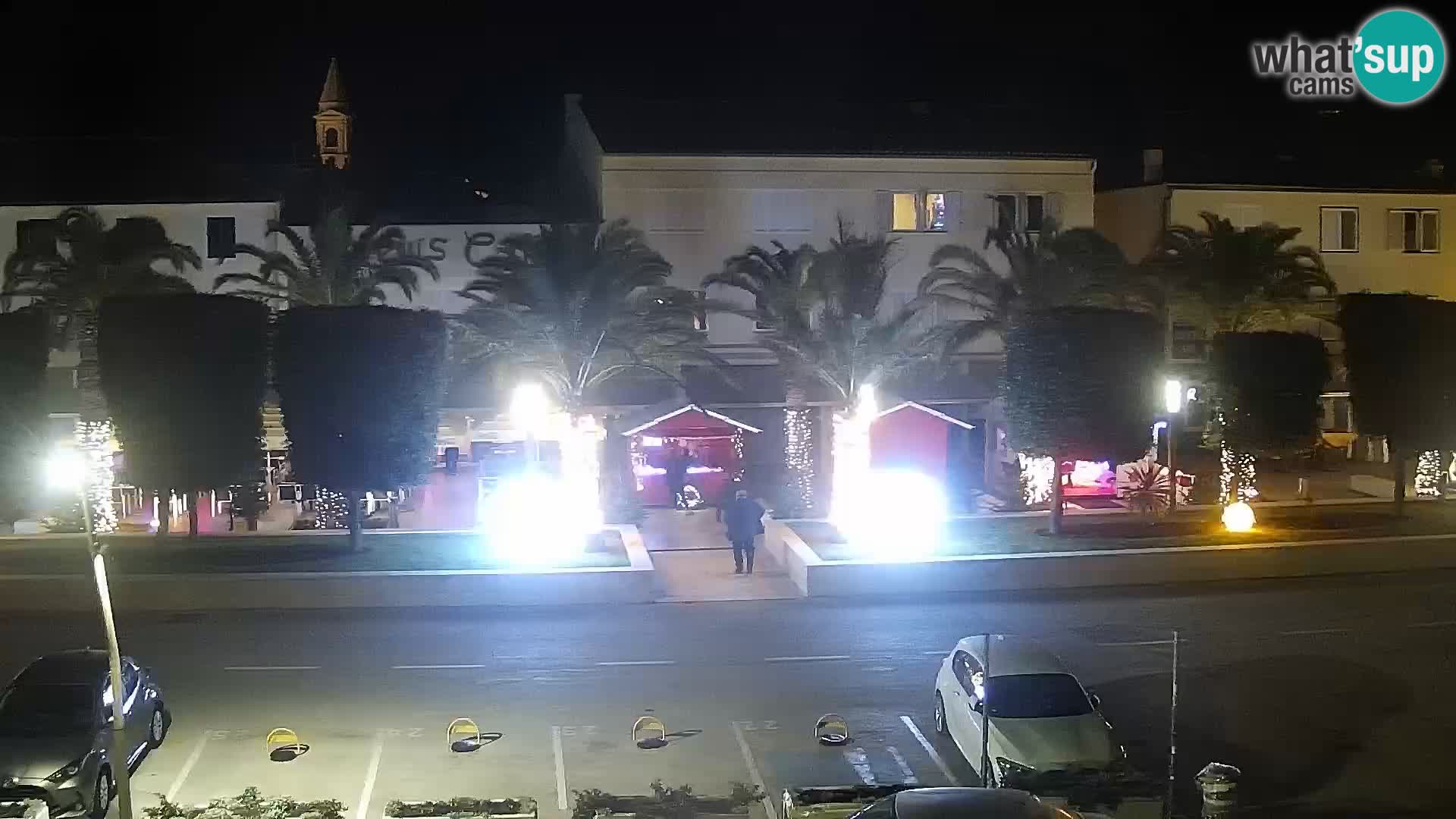 Livecam Promenade a Novalja