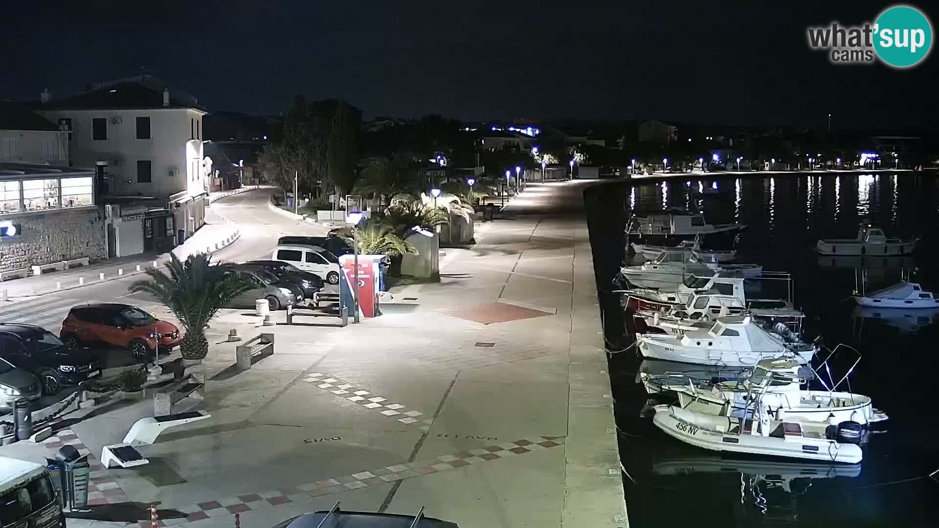 Livecam Promenade a Novalja