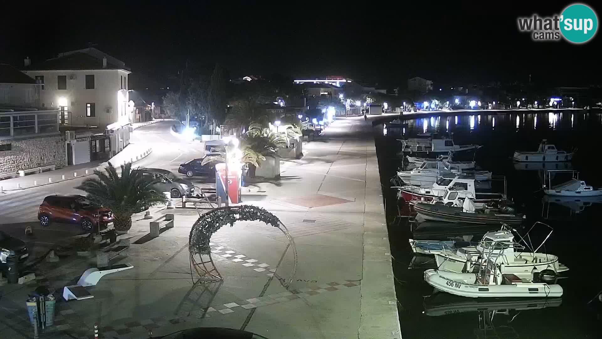Novalja Livecam promenade
