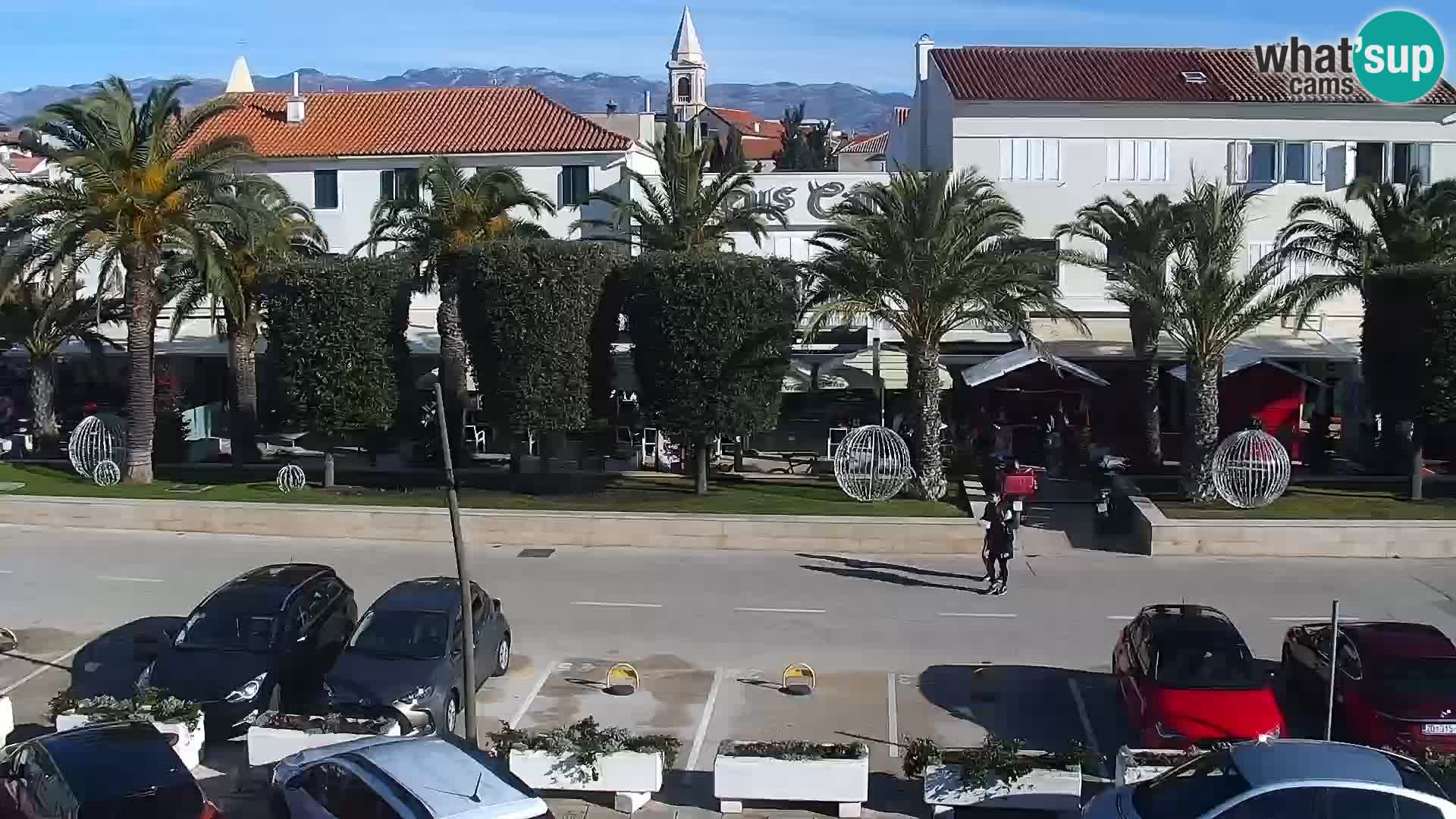 Livecam Promenade a Novalja