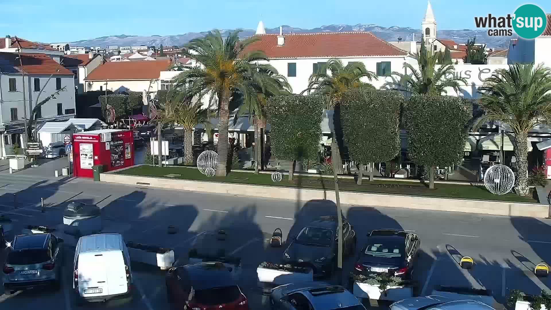 Livecam Promenade a Novalja
