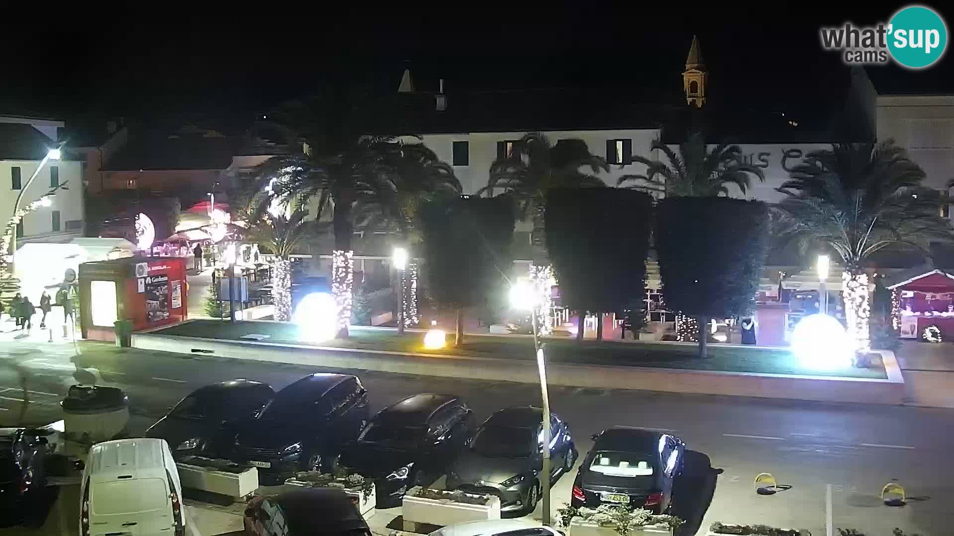 Novalja Livecam promenade