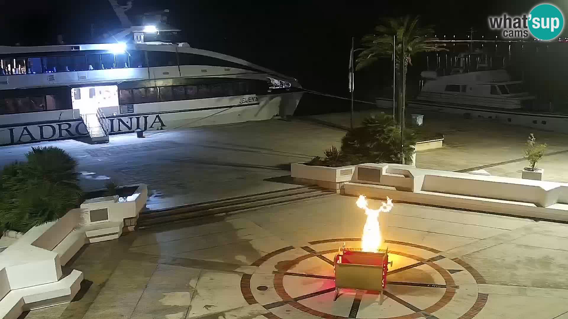Novalja Livecam promenade