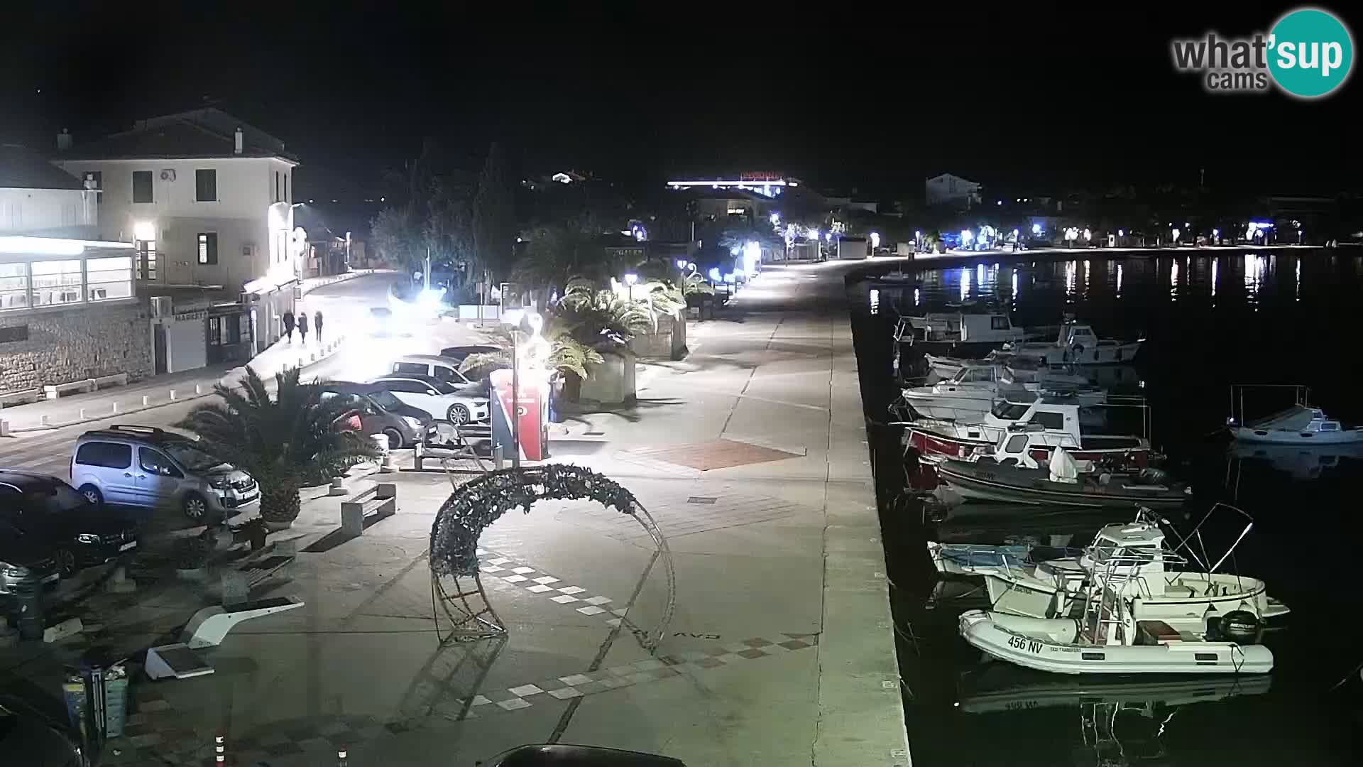 Livecam Promenade a Novalja