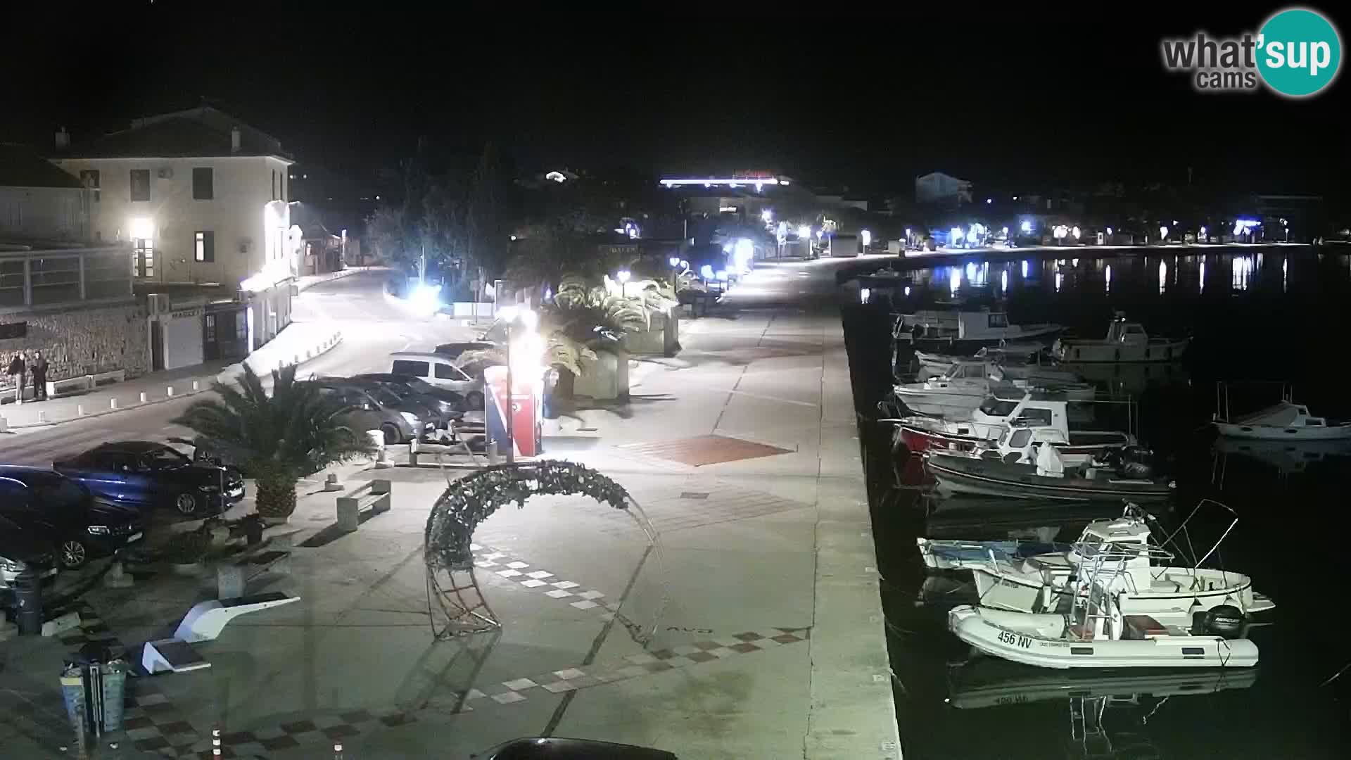 Livecam Promenade a Novalja