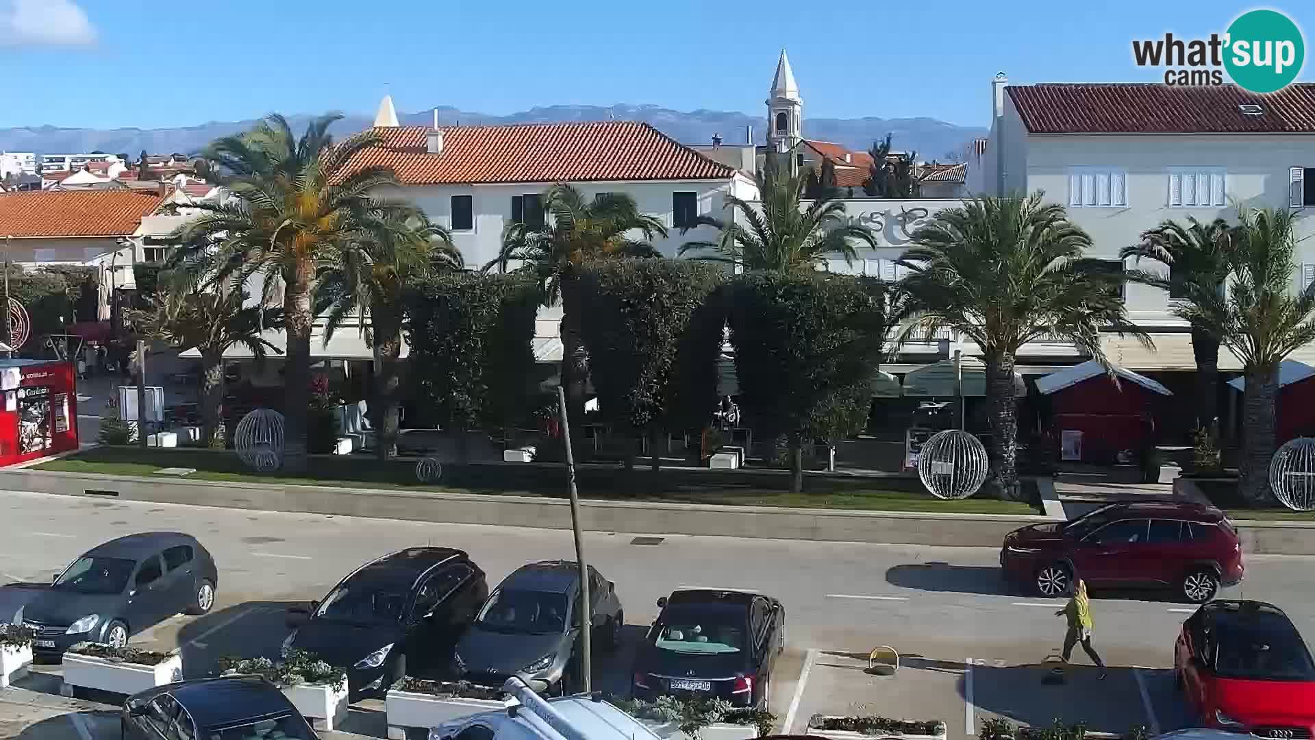 Livecam Promenade a Novalja