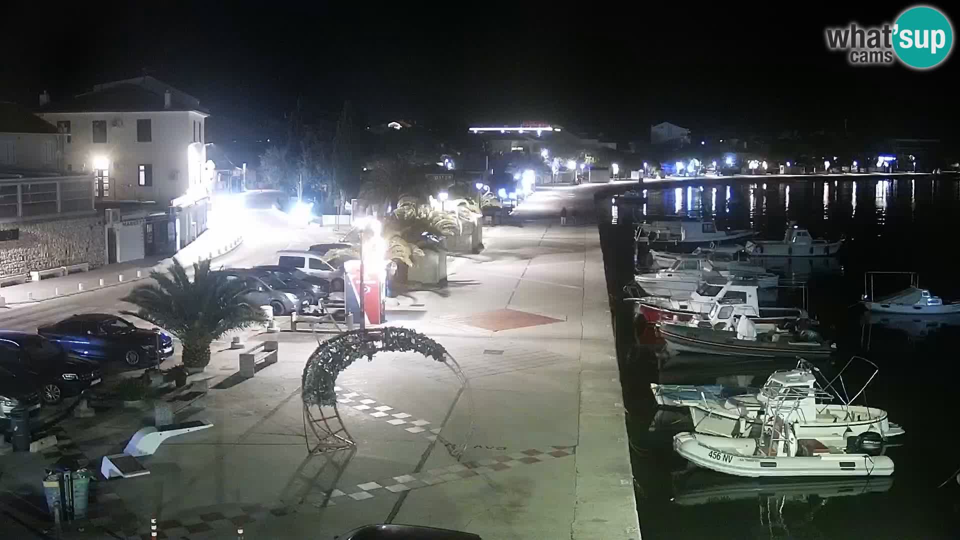 Livecam Promenade a Novalja