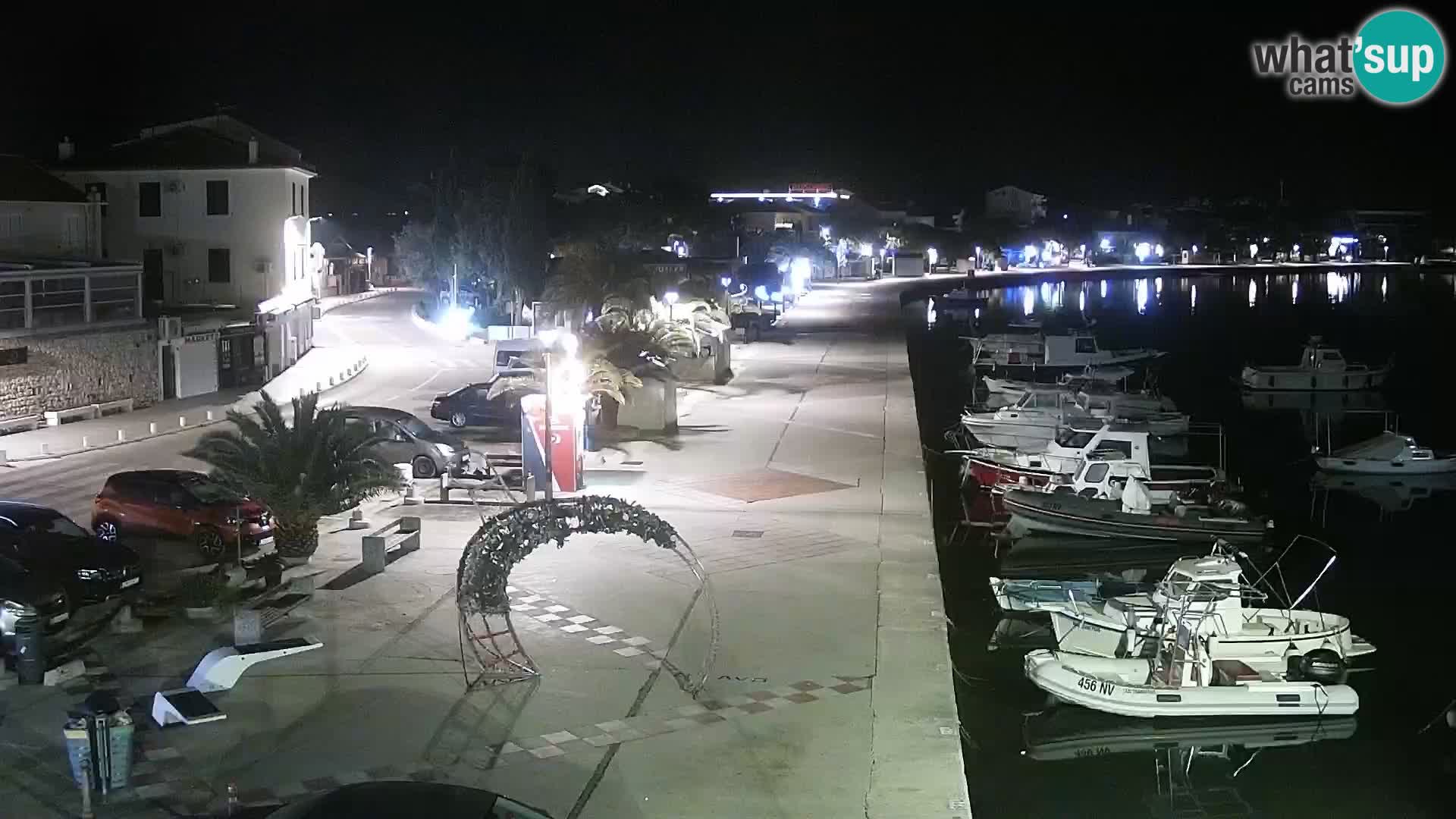 Livecam Promenade a Novalja