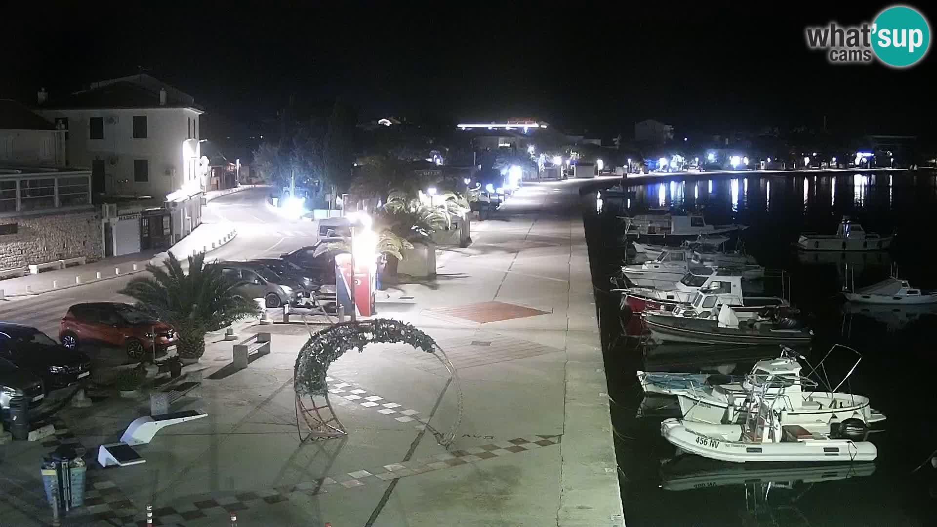 Livecam Promenade a Novalja