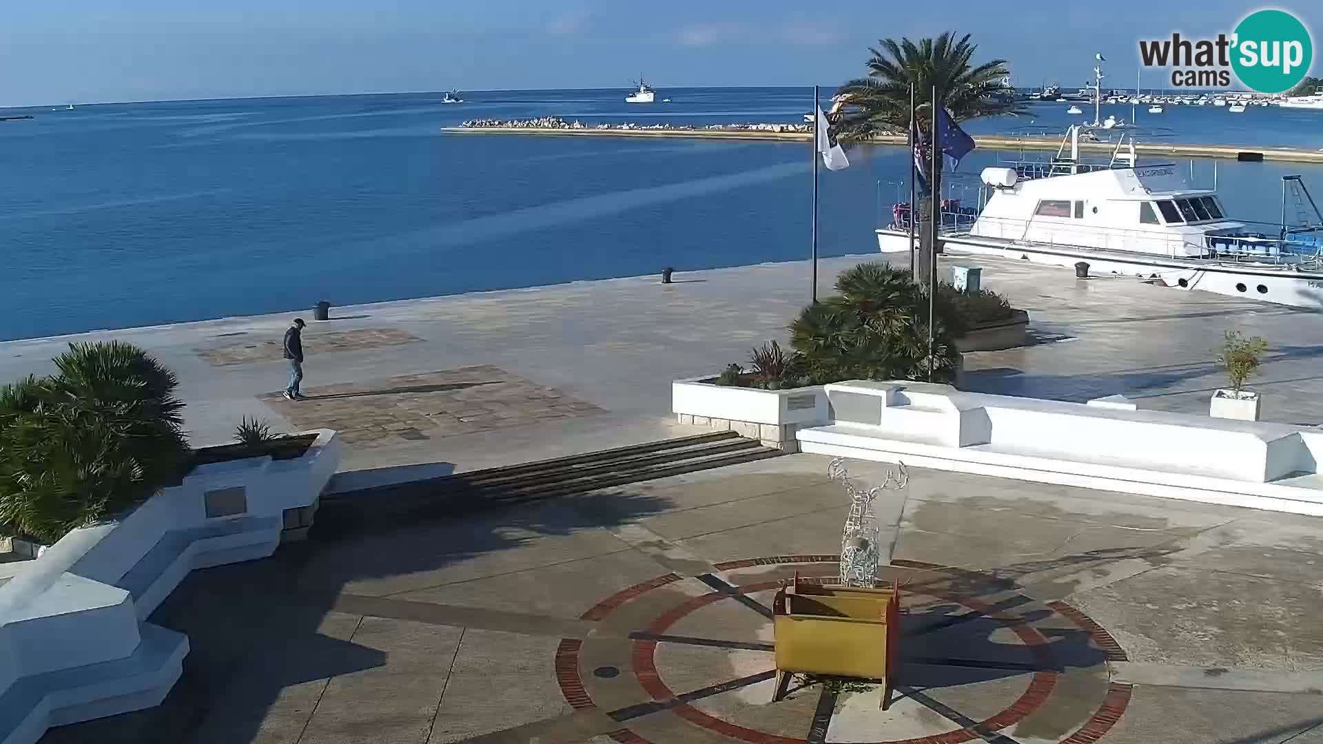 Novalja Livecam promenade