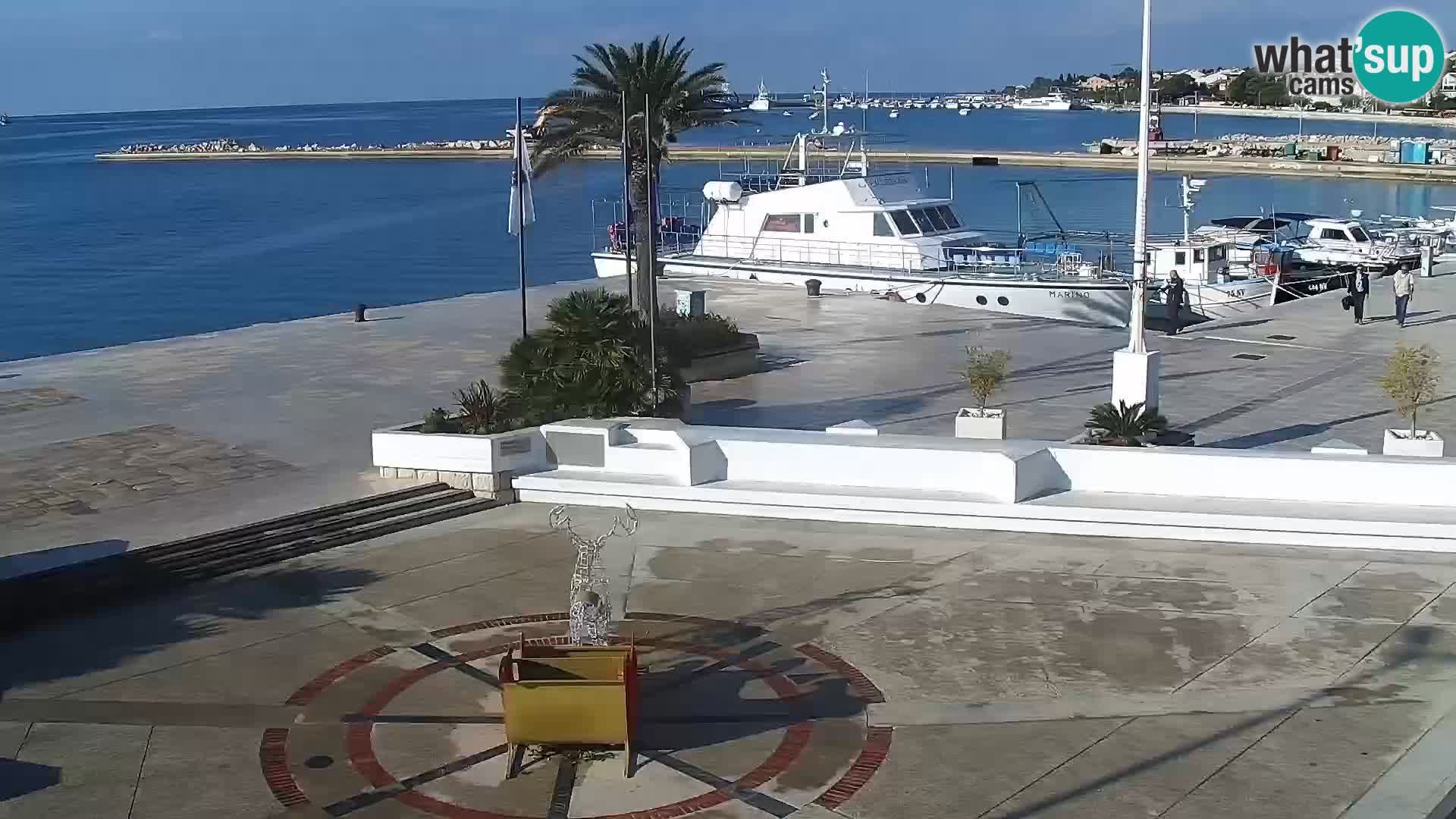 Novalja Livecam promenade