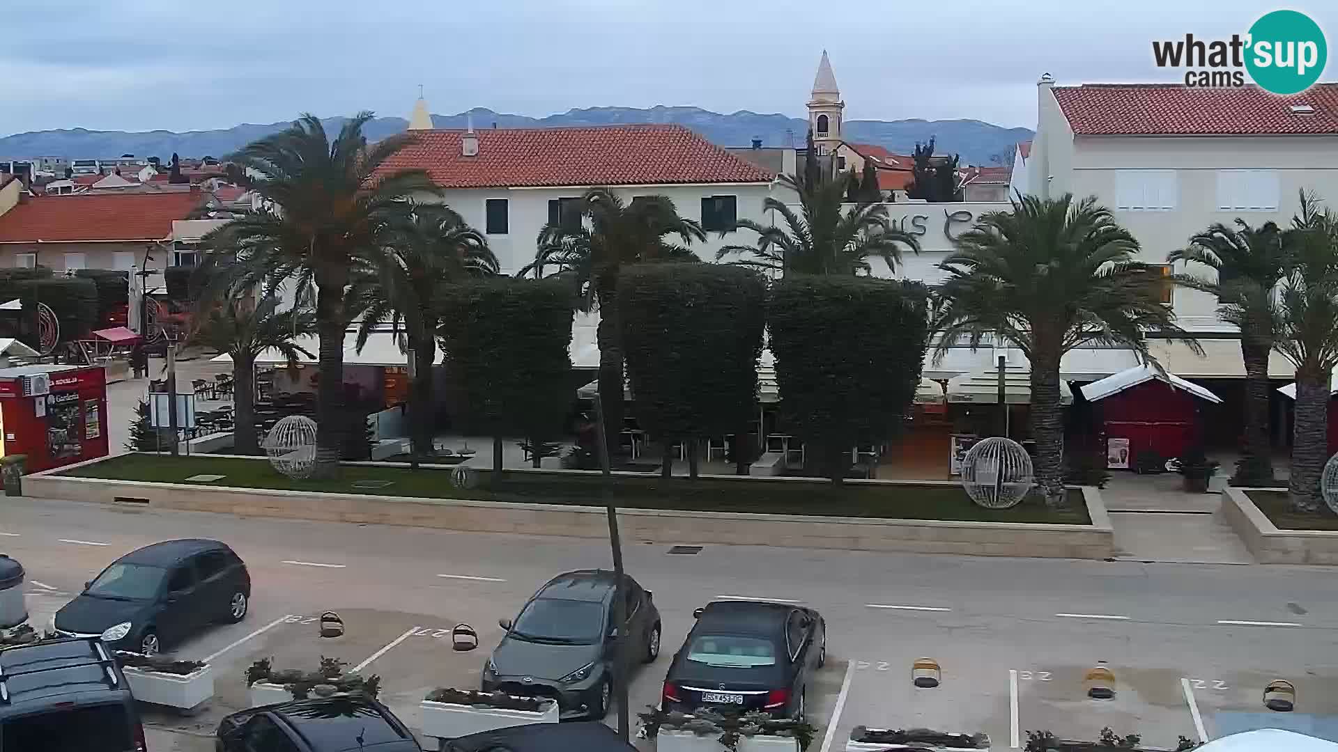 Livecam Promenade a Novalja