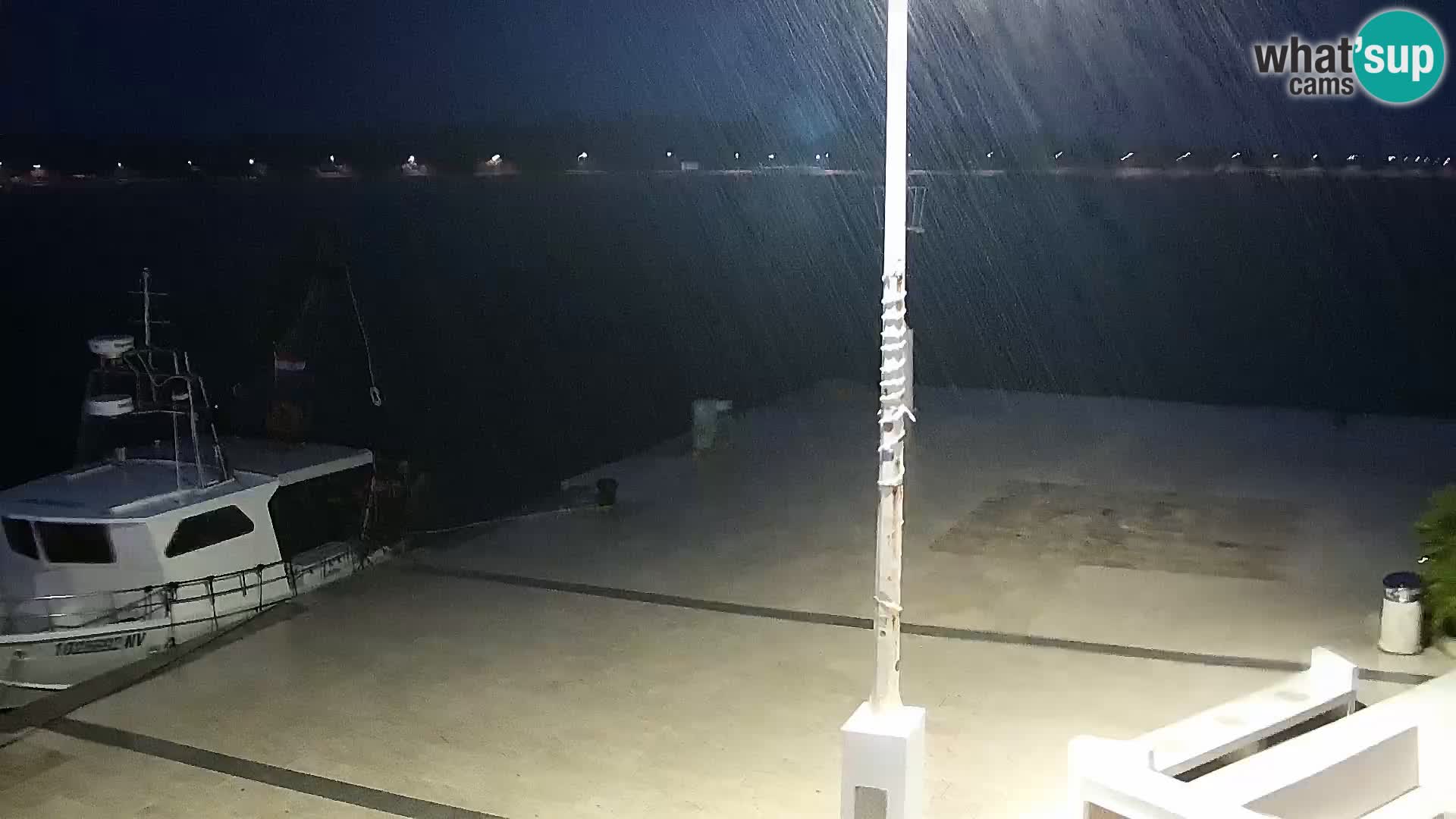 Novalja Livecam promenade