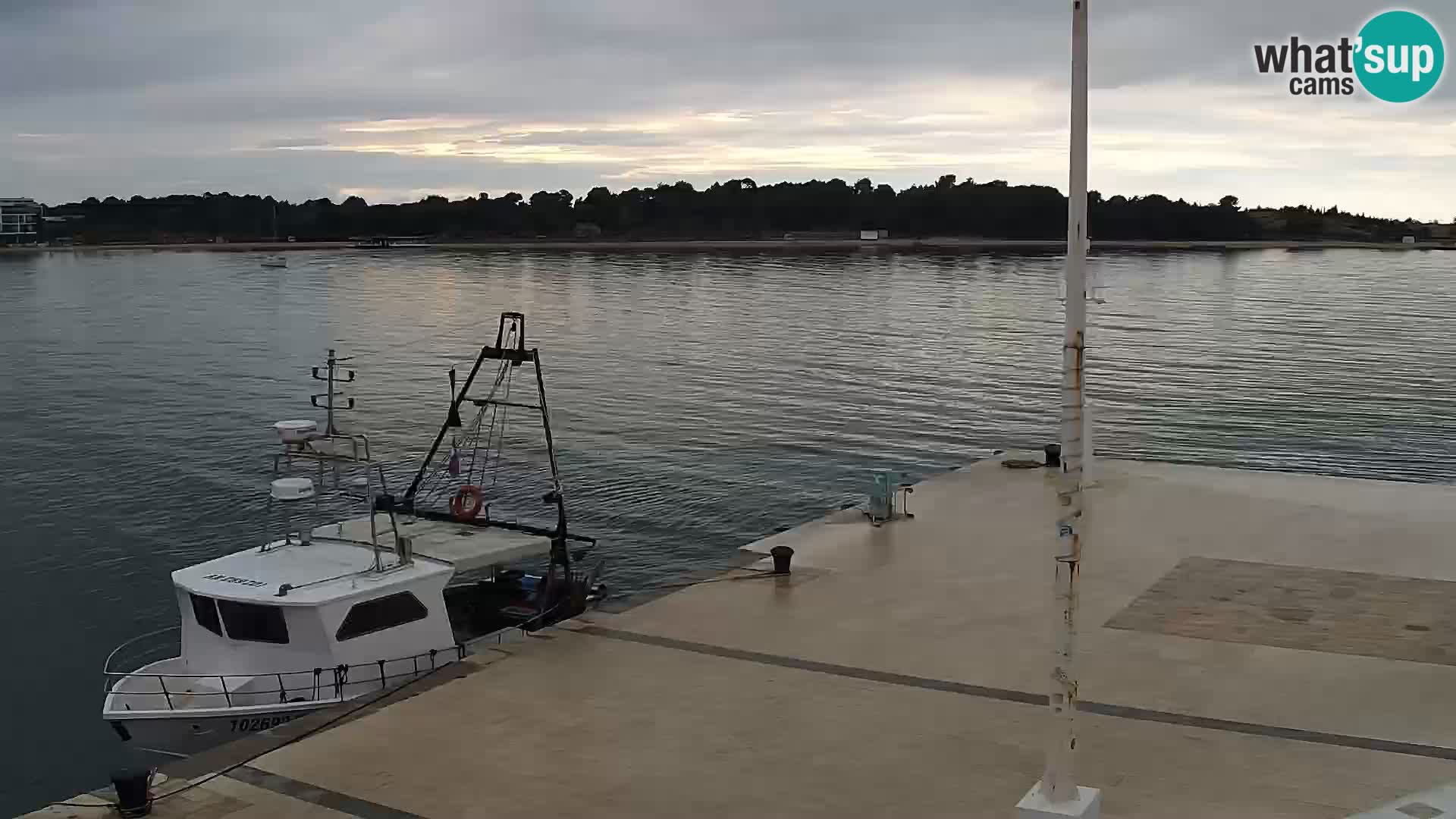 Webcam Novalja seaside promenade