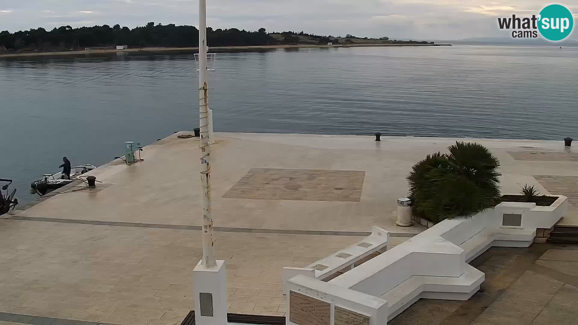 Livecam Promenade a Novalja