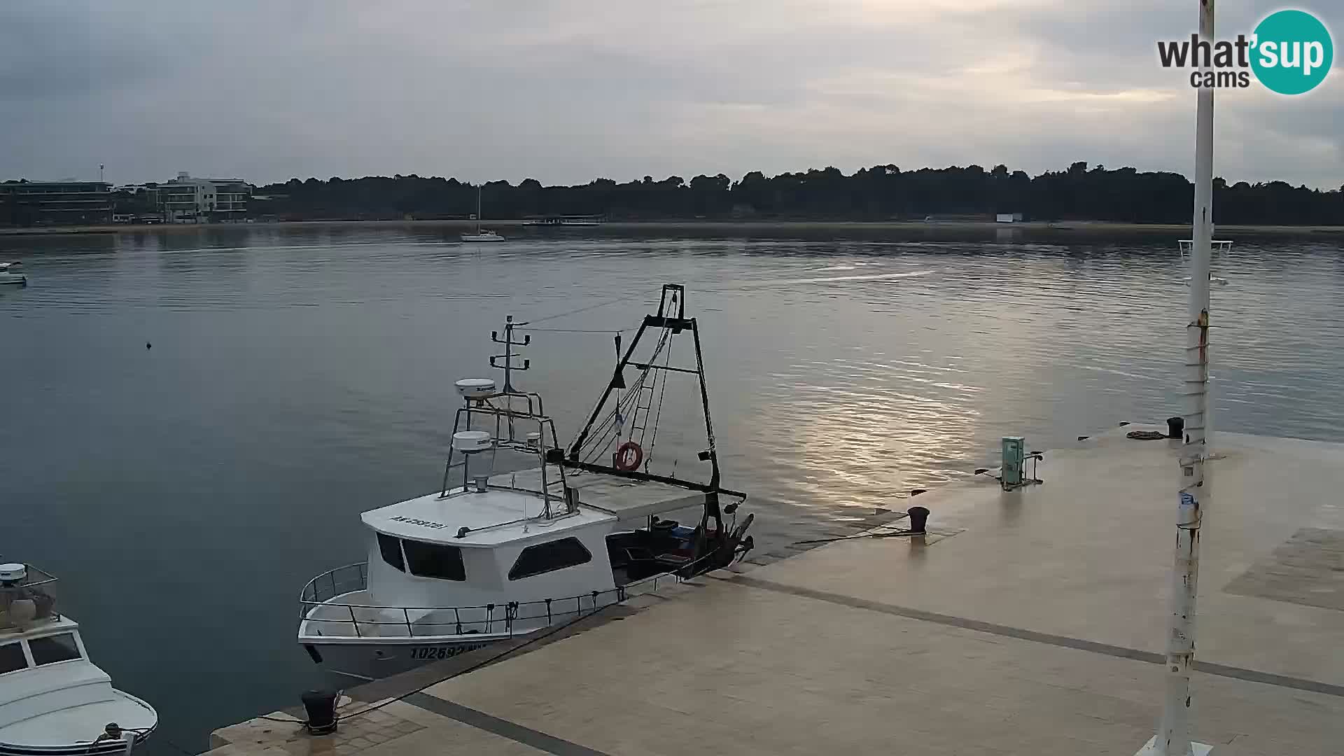 Webcam Novalja seaside promenade
