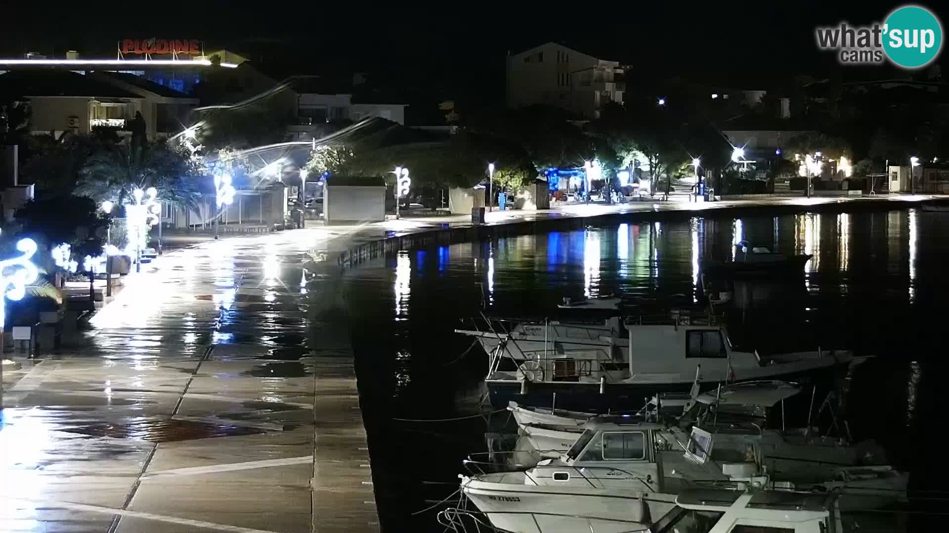 Novalja Livecam promenade