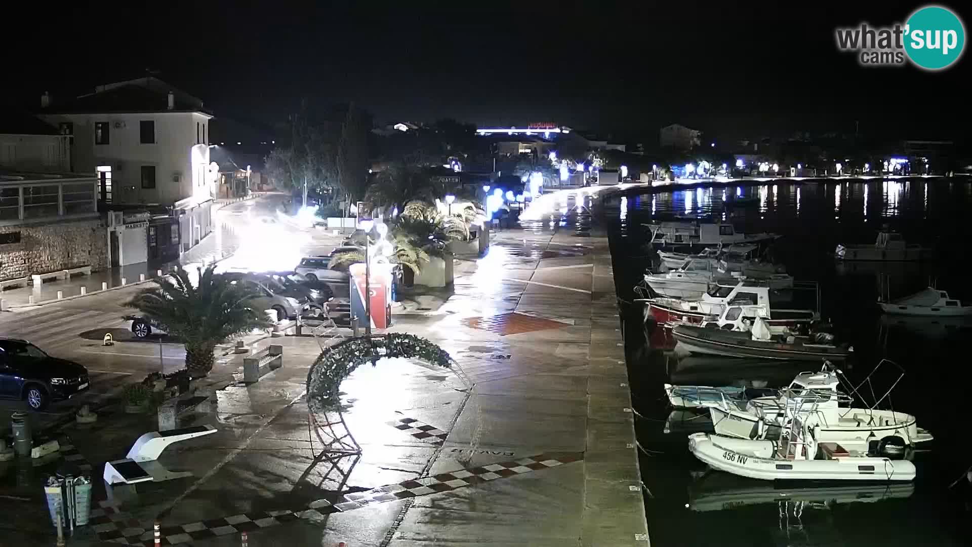 Livecam Promenade a Novalja