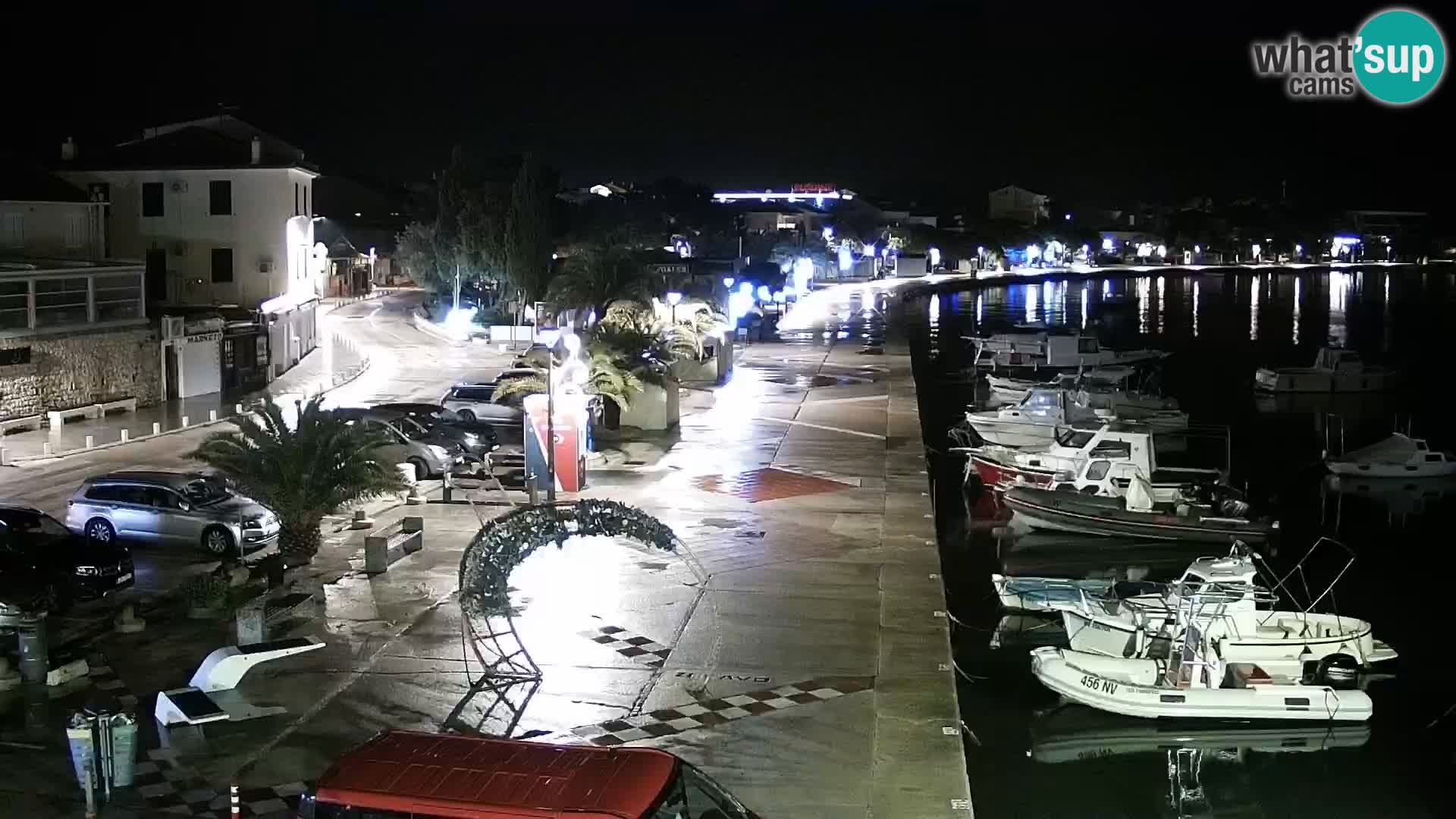 Livecam Promenade a Novalja