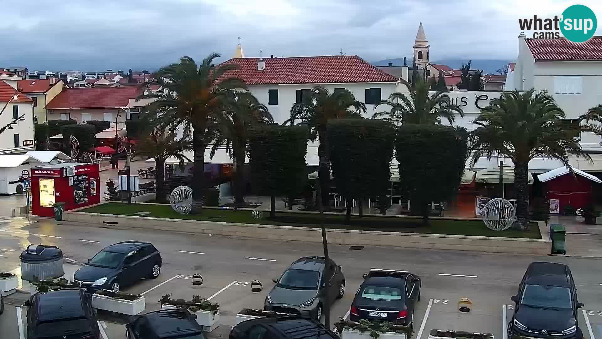 Livecam Promenade a Novalja