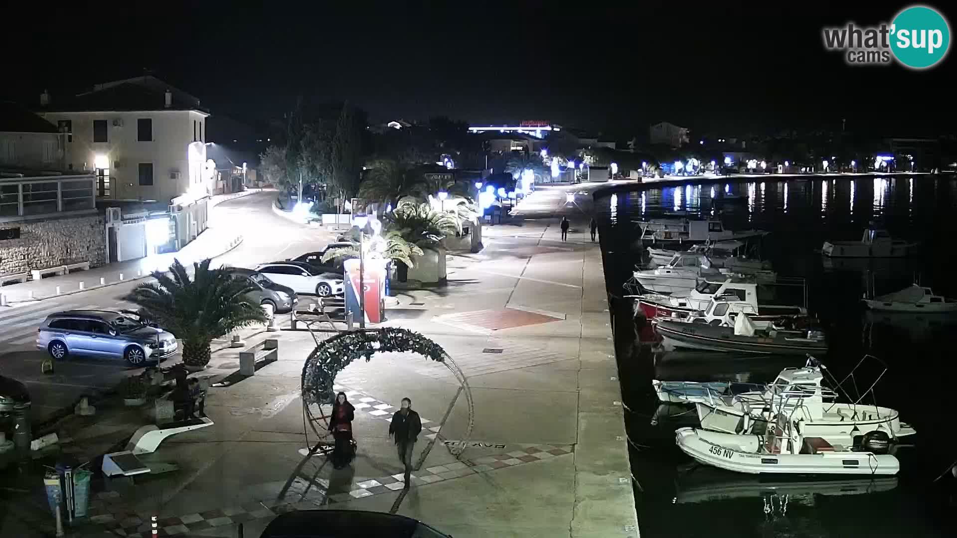 Livecam Promenade a Novalja