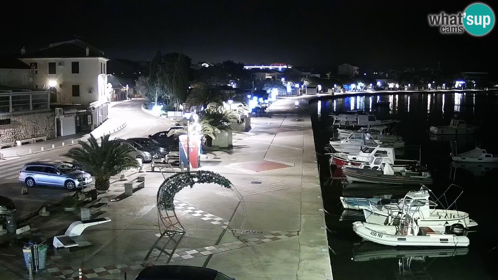 Livecam Promenade a Novalja