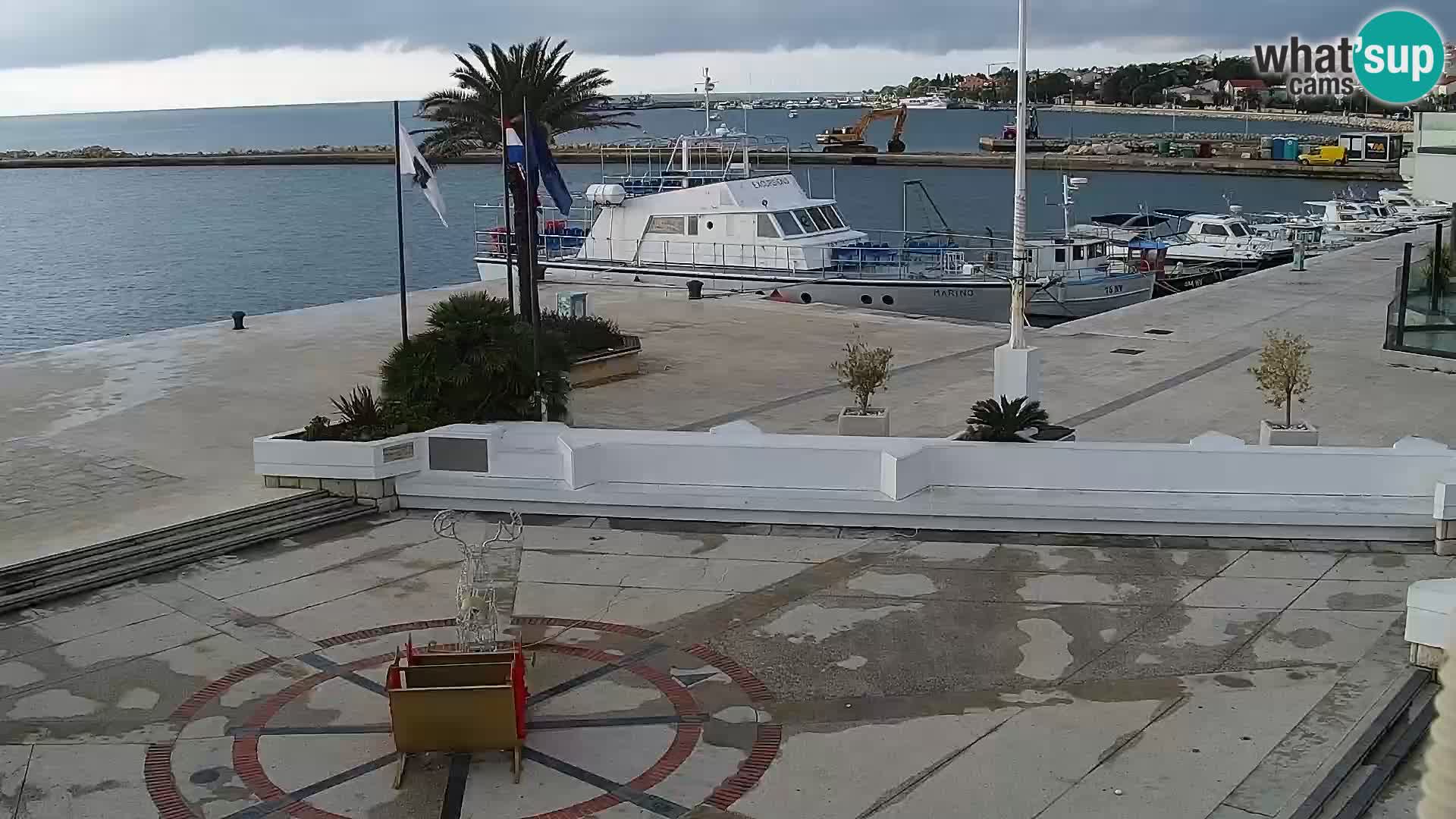 Novalja Livecam promenade