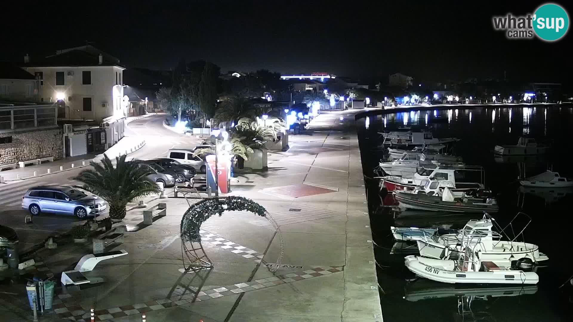 Livecam Promenade a Novalja