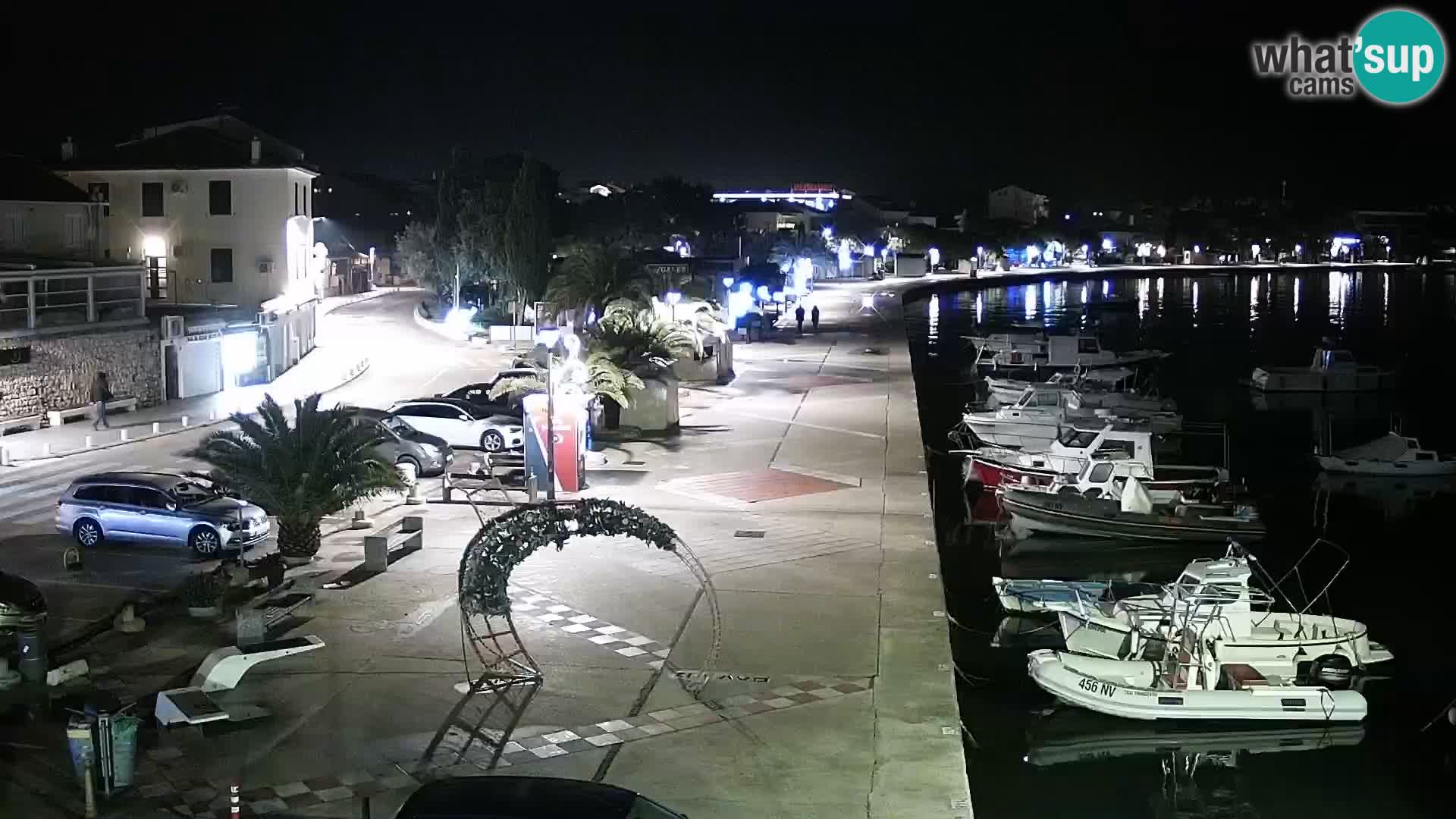 Livecam Promenade a Novalja