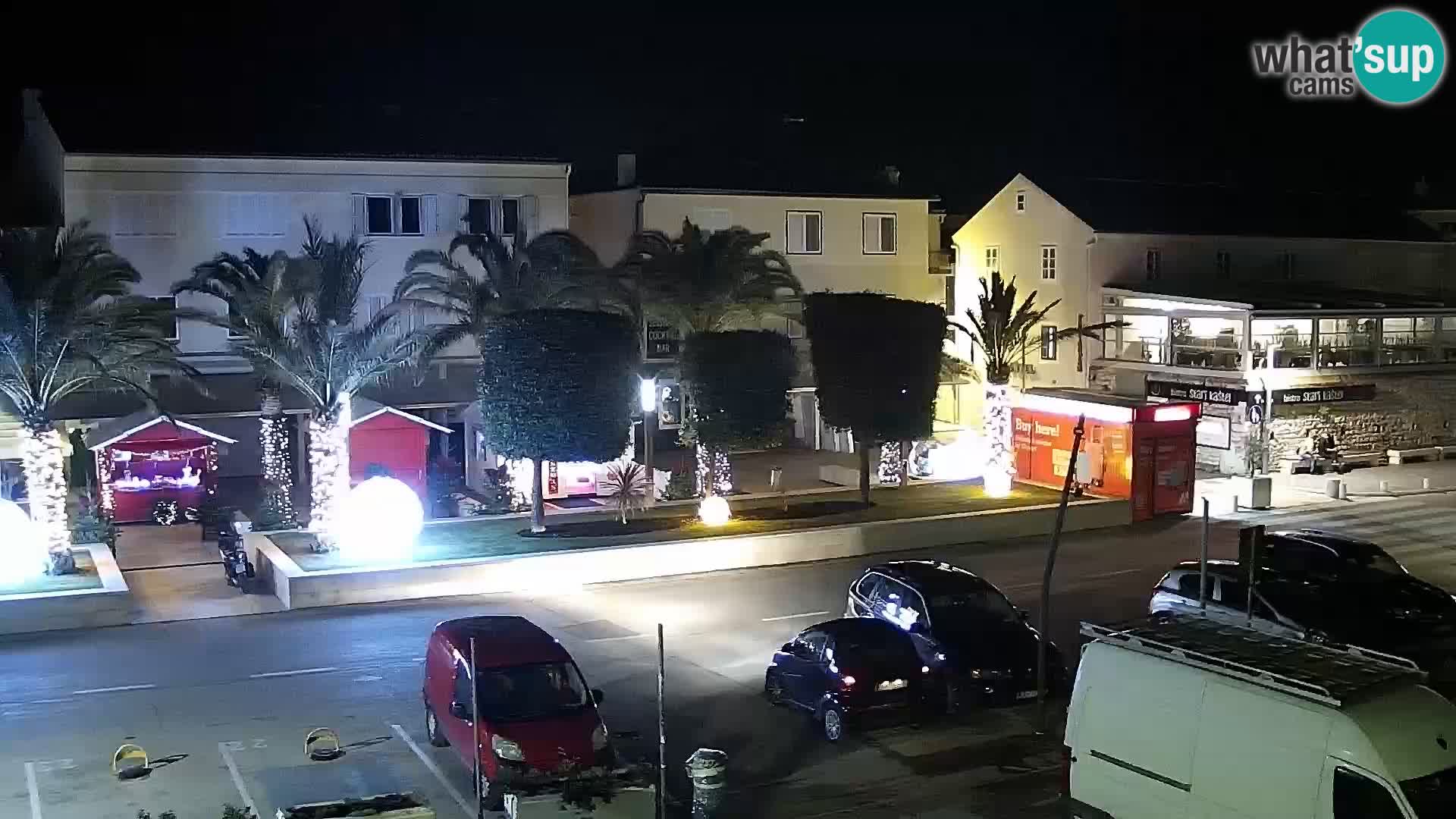 Novalja Livecam promenade