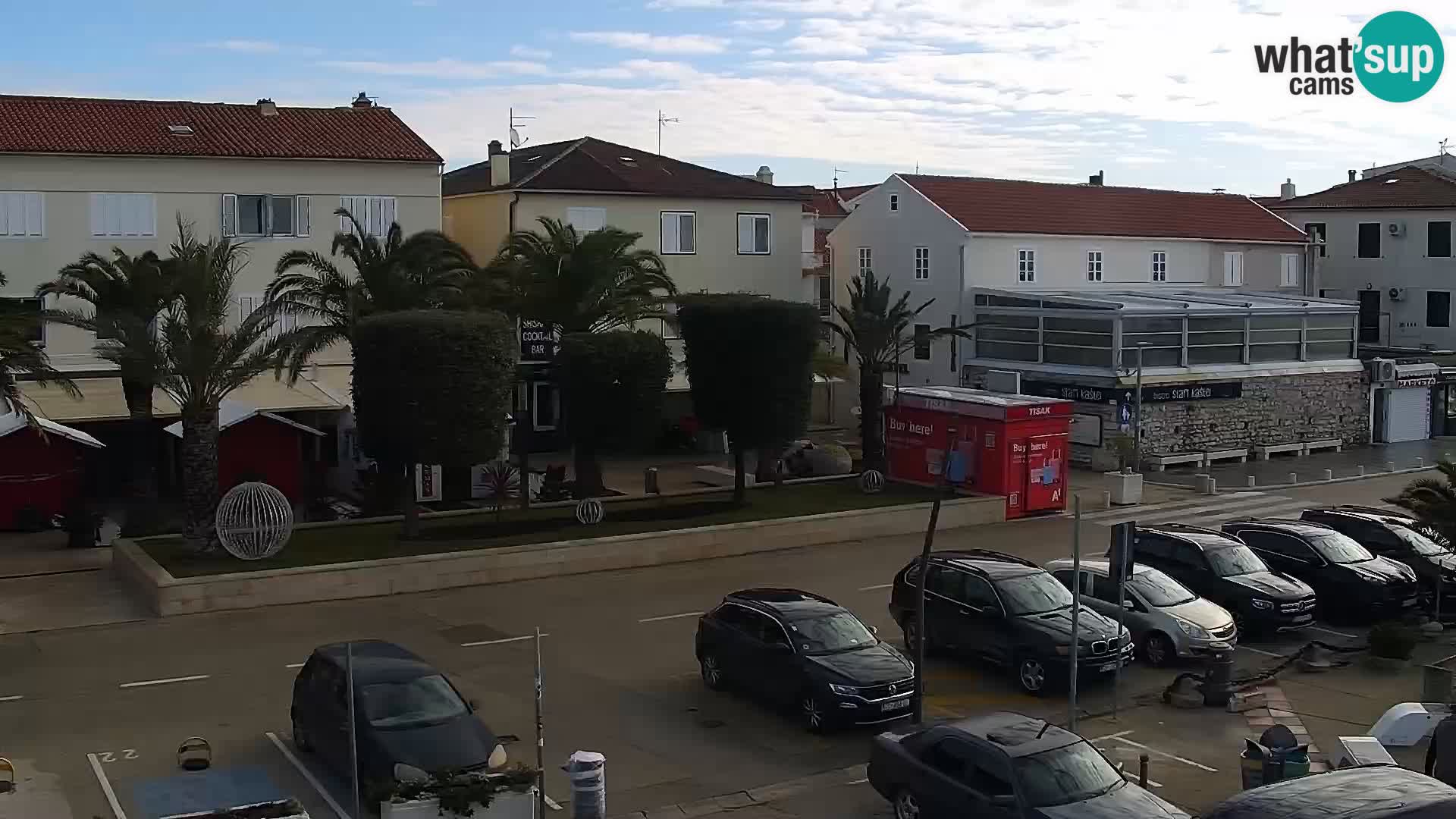 Livecam Promenade a Novalja