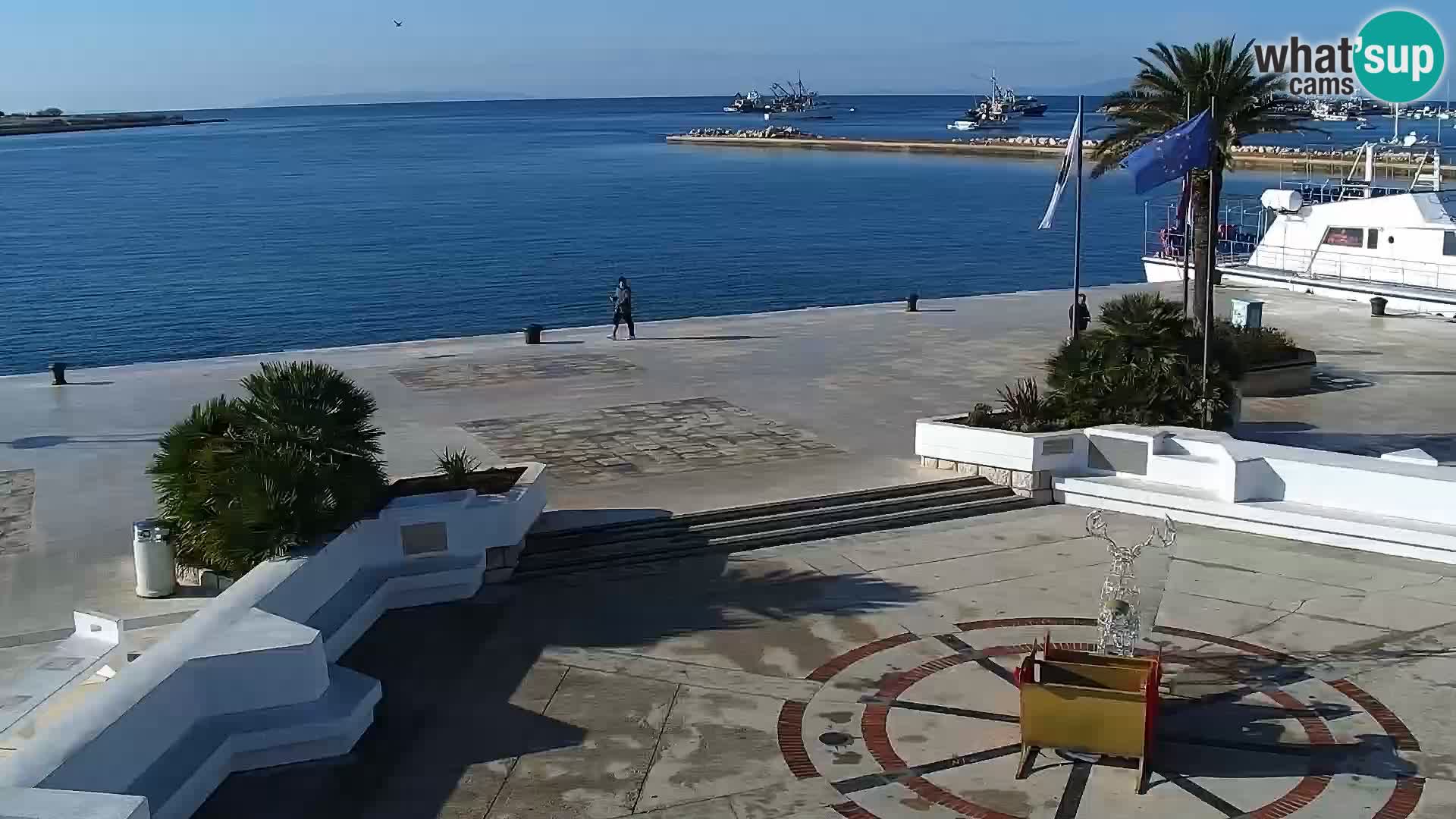 Livecam Promenade a Novalja